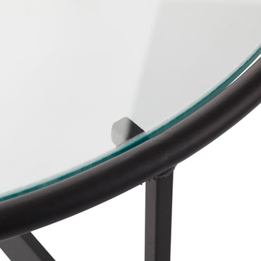 Lune Glass Table  / リュンヌ ガラステーブル【L】
