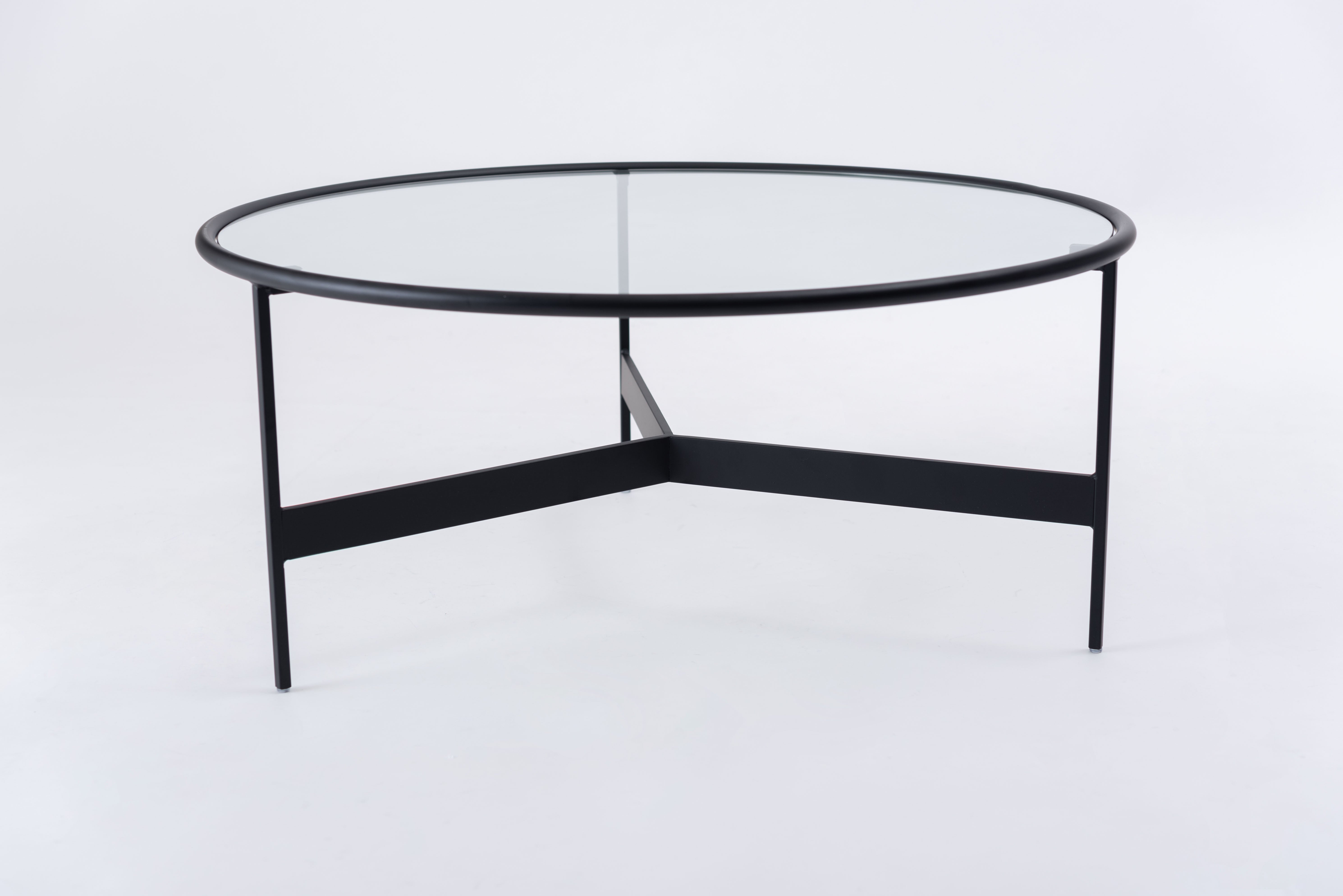 Lune Glass Table  / リュンヌ ガラステーブル【LL】