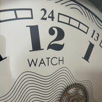 Industrial Gear Wall Clock WH / インダストリアル ギア ウォールクロック ホワイト