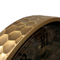 Steampunk Gear Wall Clock GD / スチームパンク ギア ウォールクロック ゴールド【L】