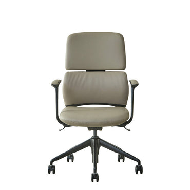 Davi Leather Executive Chair LB / ダビ レザーエグゼクティブ チェア ローバック