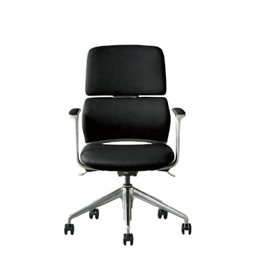 Davi Leather Executive Chair LB / ダビ レザーエグゼクティブ チェア ローバック