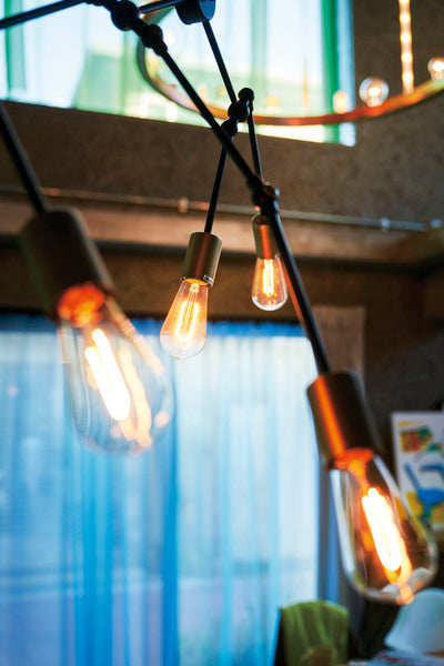 Orbit Ceiling Light BK / オービット シーリングライト ブラック
