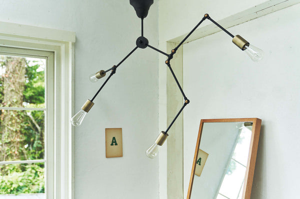 Orbit Ceiling Light BK / オービット シーリングライト ブラック
