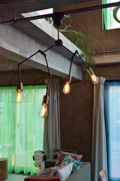 Orbit Ceiling Light BK / オービット シーリングライト ブラック
