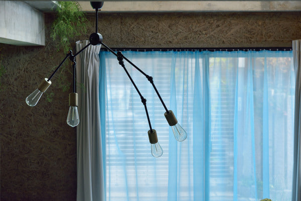 Orbit Ceiling Light BK / オービット シーリングライト ブラック