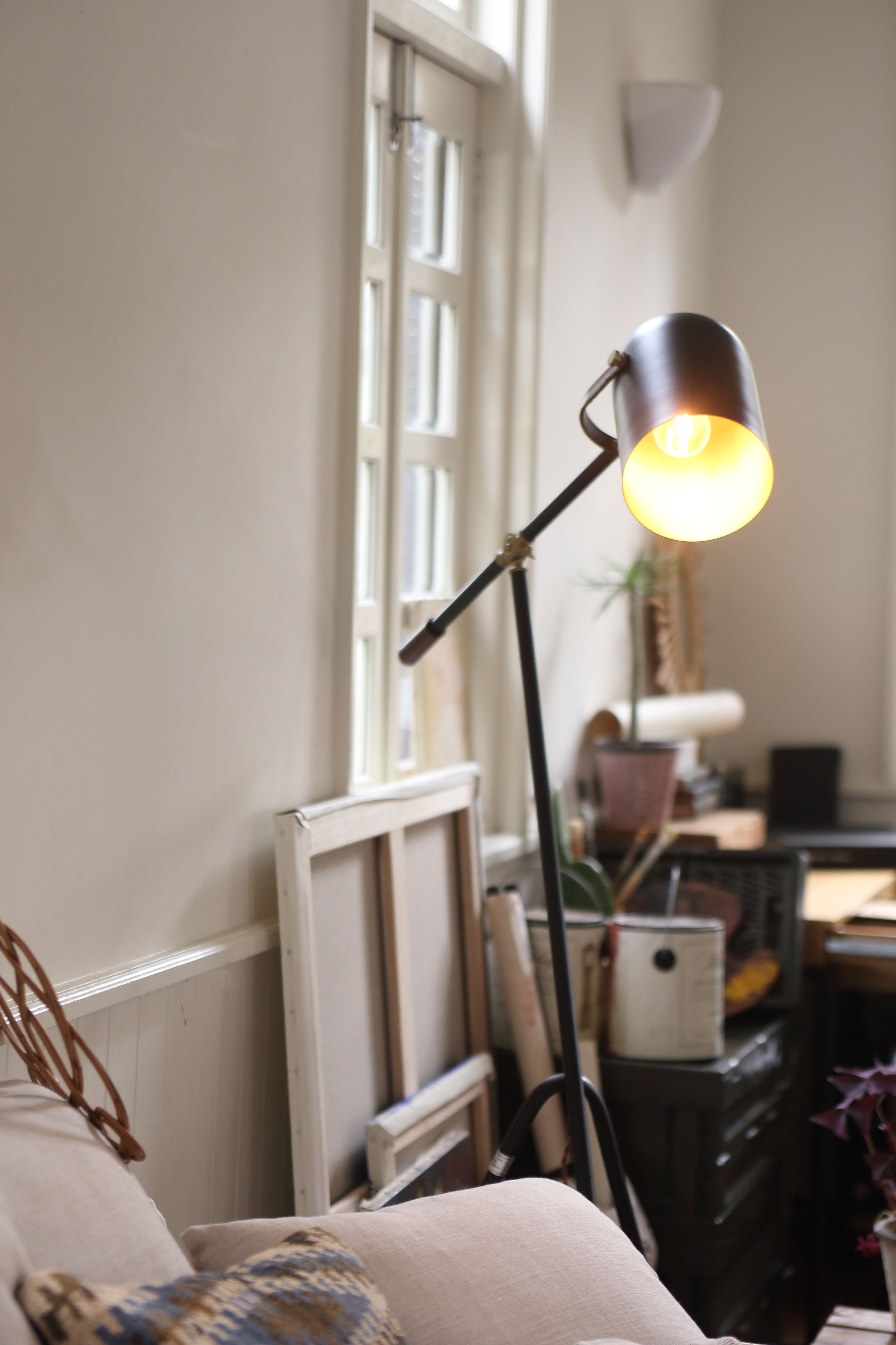 Scout Floor Lamp BK / スカウト フロアランプ ブラック