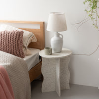 Wavy Stone Table WH / ウェイビー ストーンテーブル ホワイト