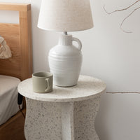 Wavy Stone Table WH / ウェイビー ストーンテーブル ホワイト