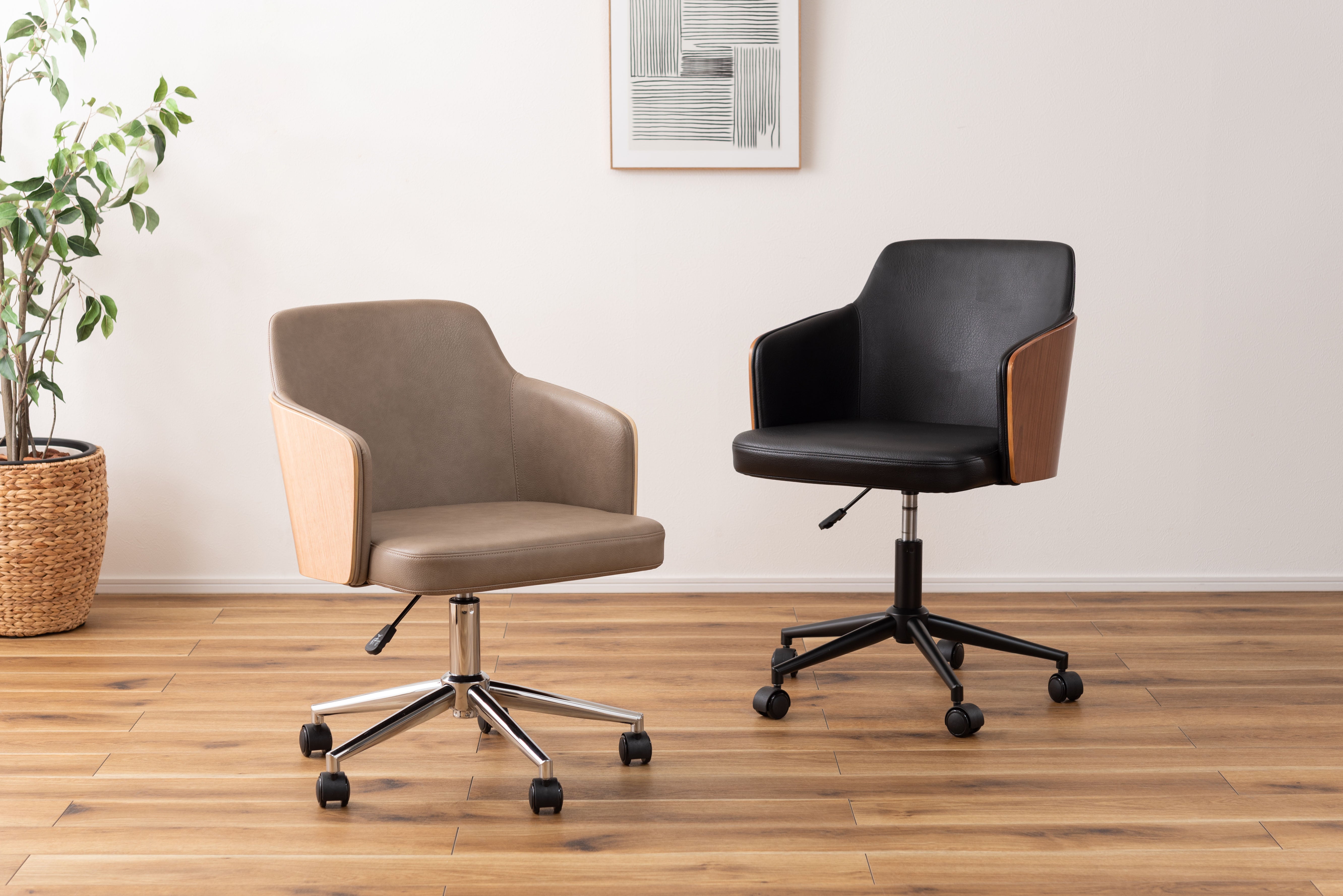 Cresca Desk Chair BBK / クレスカ デスクチェア ブラック