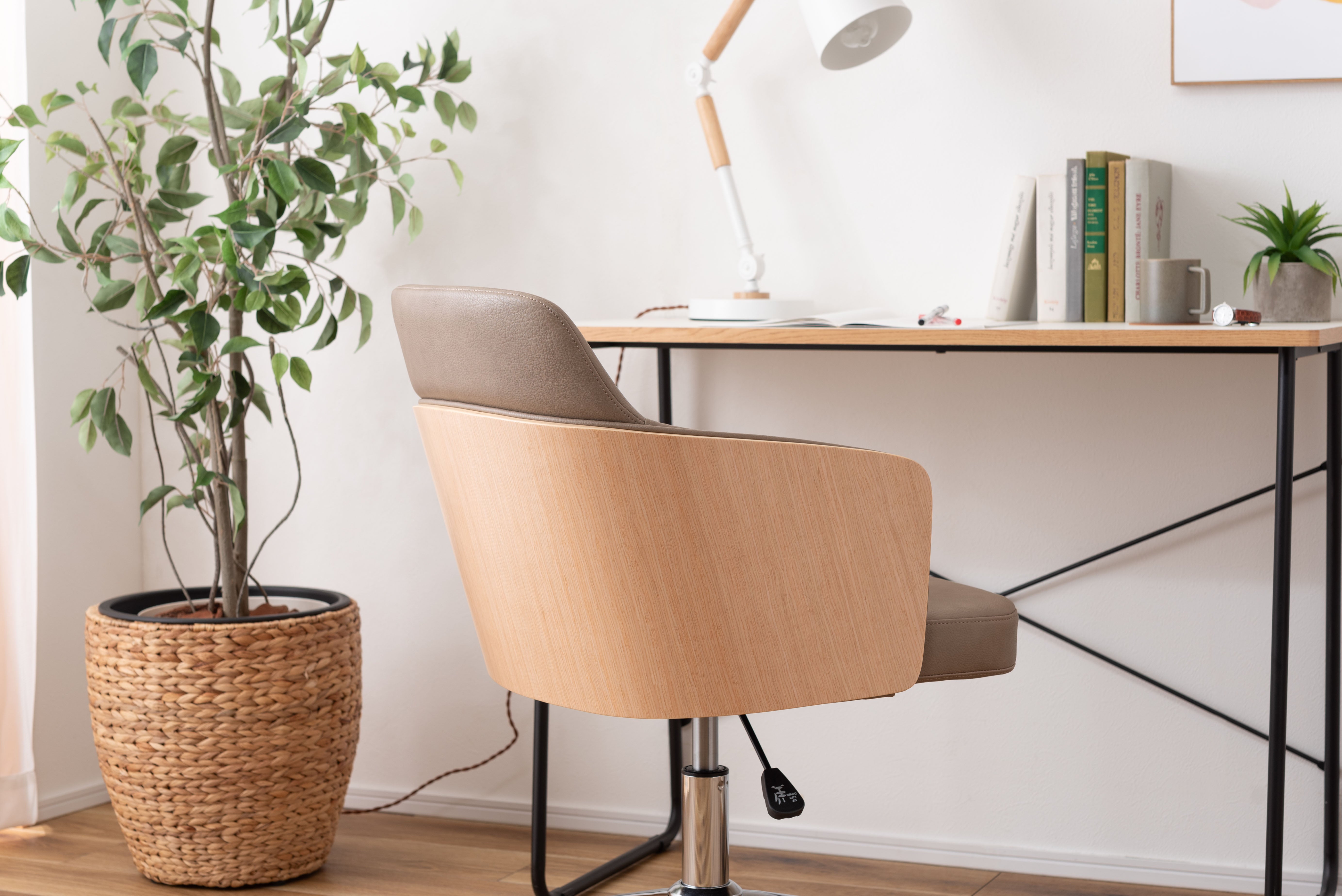 Cresca Desk Chair NBE / クレスカ デスクチェア ナチュラルベージュ