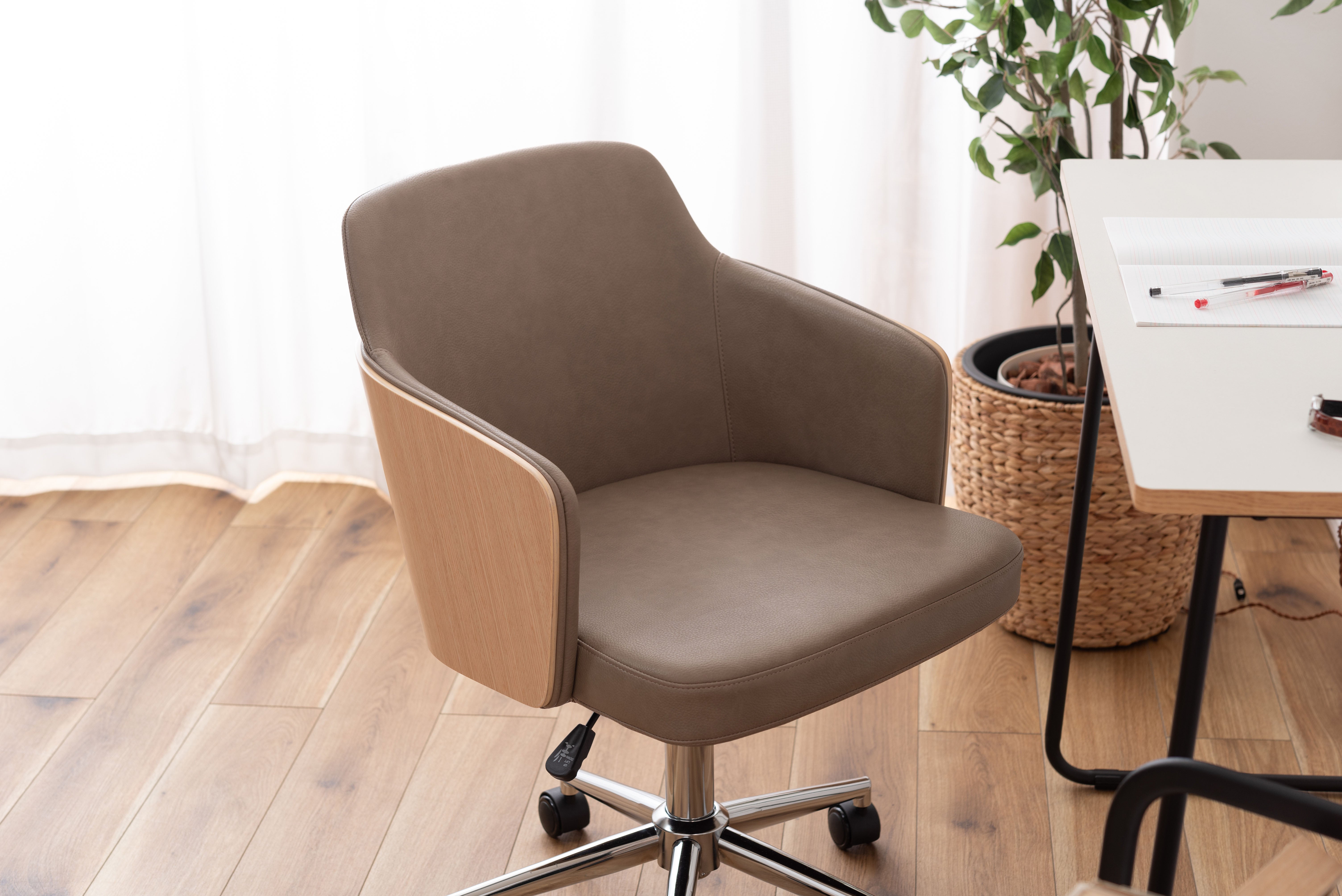 Cresca Desk Chair NBE / クレスカ デスクチェア ナチュラルベージュ