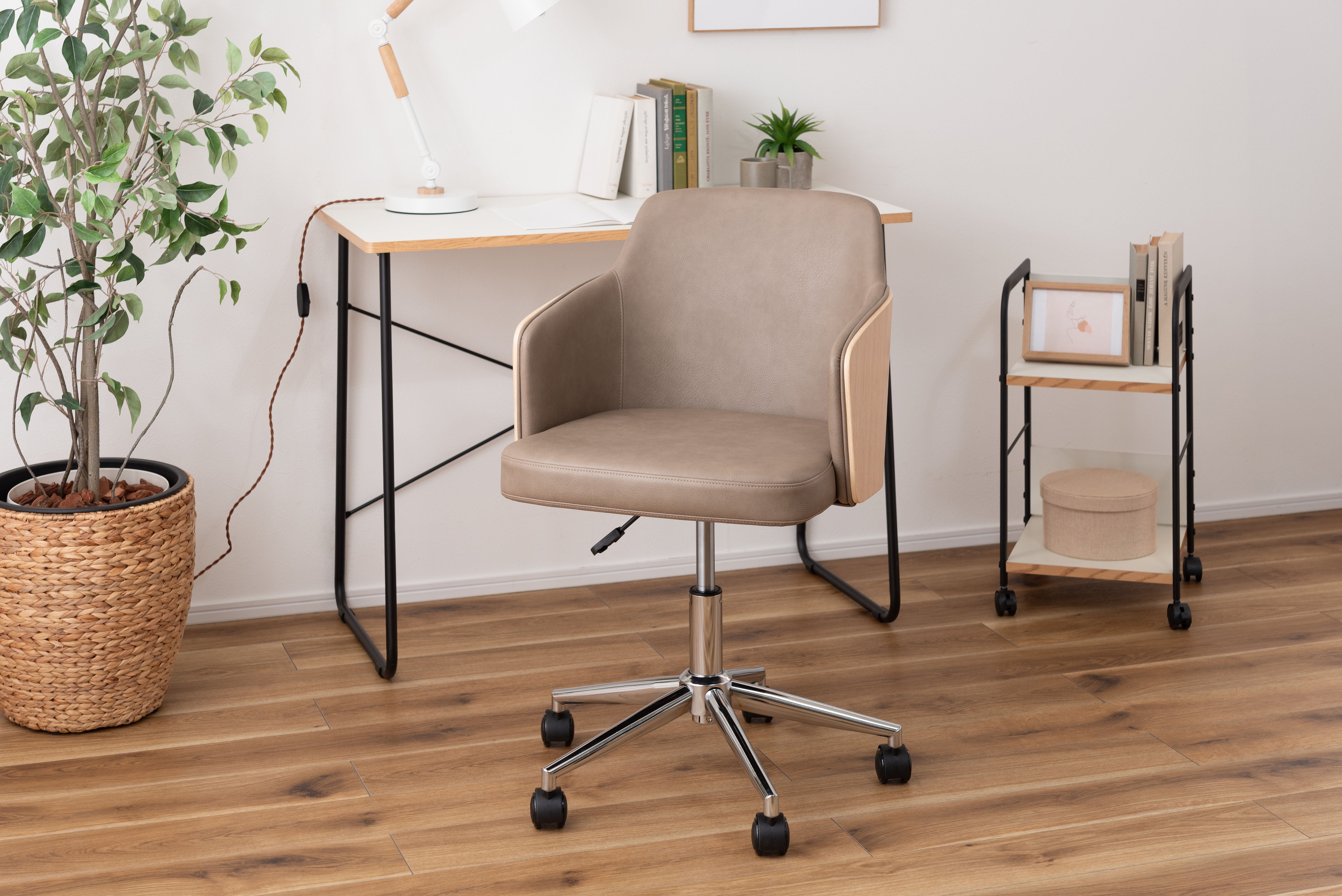 Cresca Desk Chair NBE / クレスカ デスクチェア ナチュラルベージュ