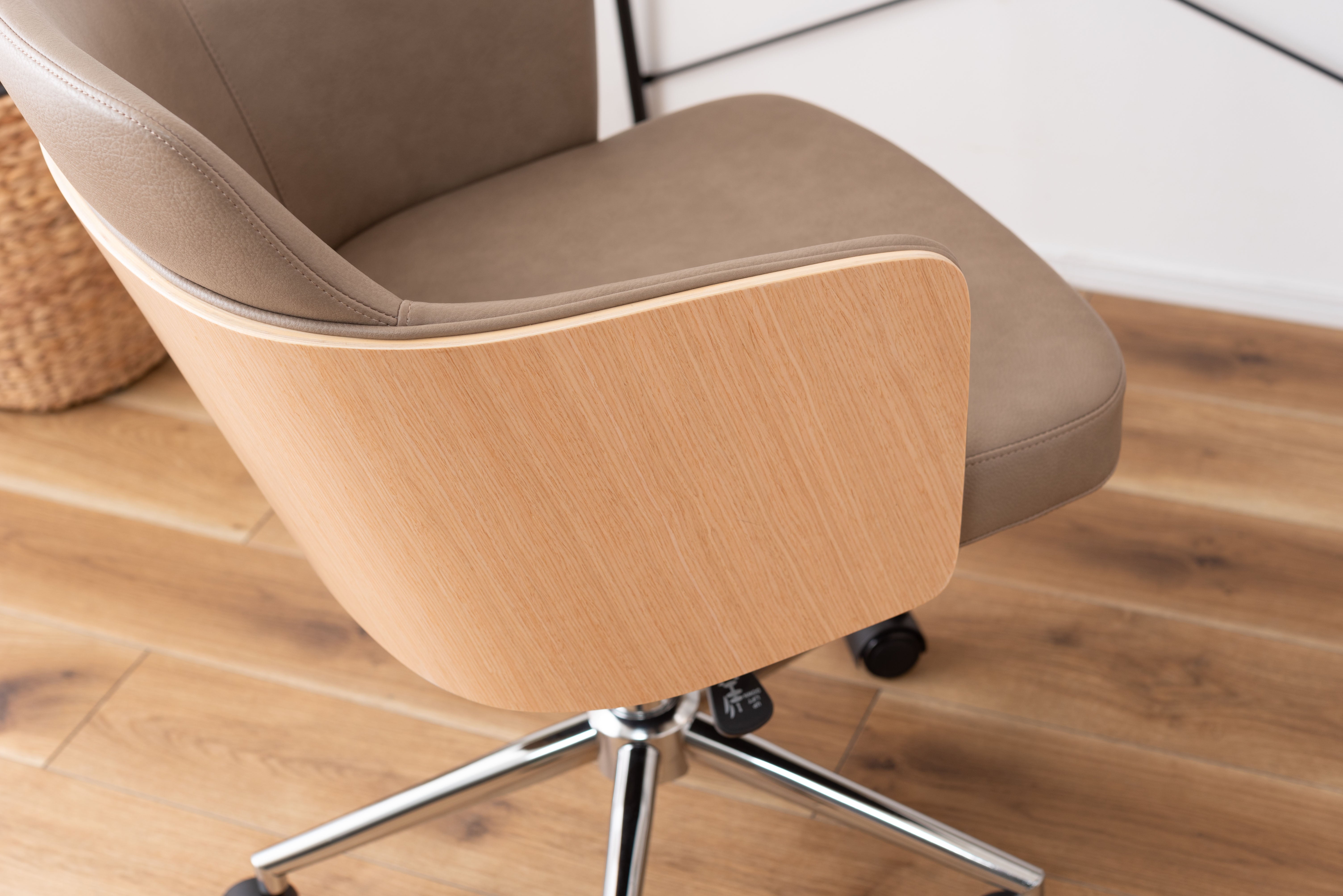 Cresca Desk Chair NBE / クレスカ デスクチェア ナチュラルベージュ