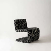 Glyph Lounge Chair BK / グリフ ラウンジチェア ブラック