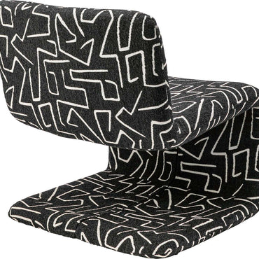 Glyph Lounge Chair BK / グリフ ラウンジチェア ブラック