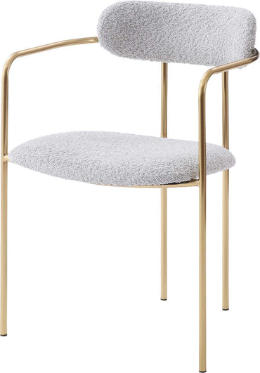 Lisse Arm Chair GY / リス アームチェア グレー
