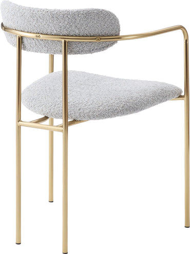 Lisse Arm Chair GY / リス アームチェア グレー