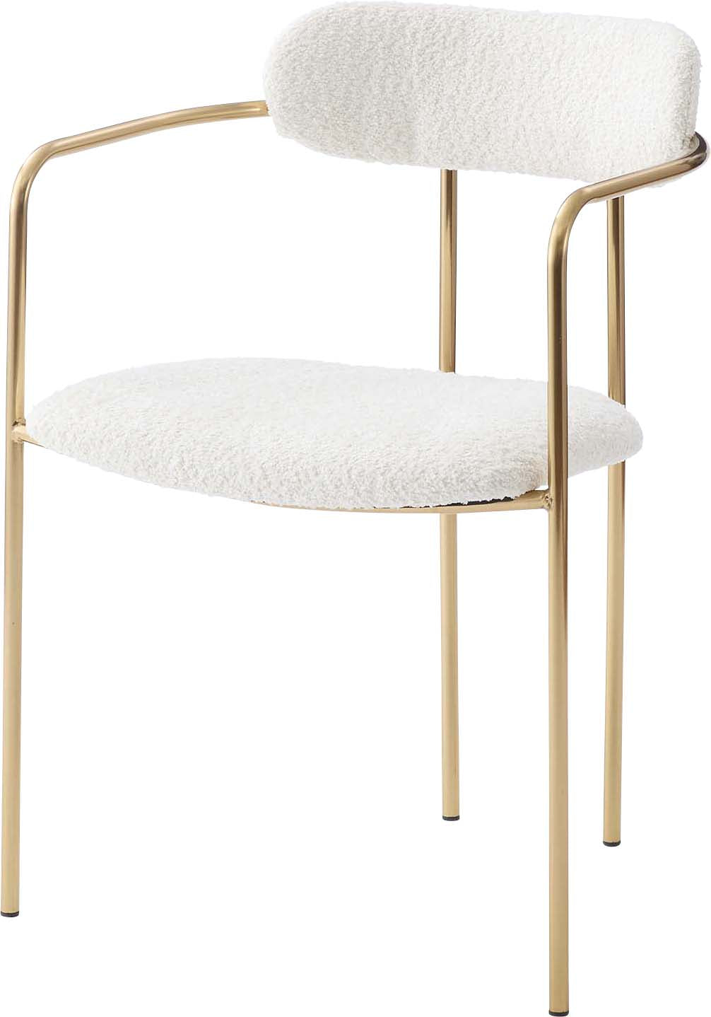 Lisse Arm Chair IV / リス アームチェア アイボリー