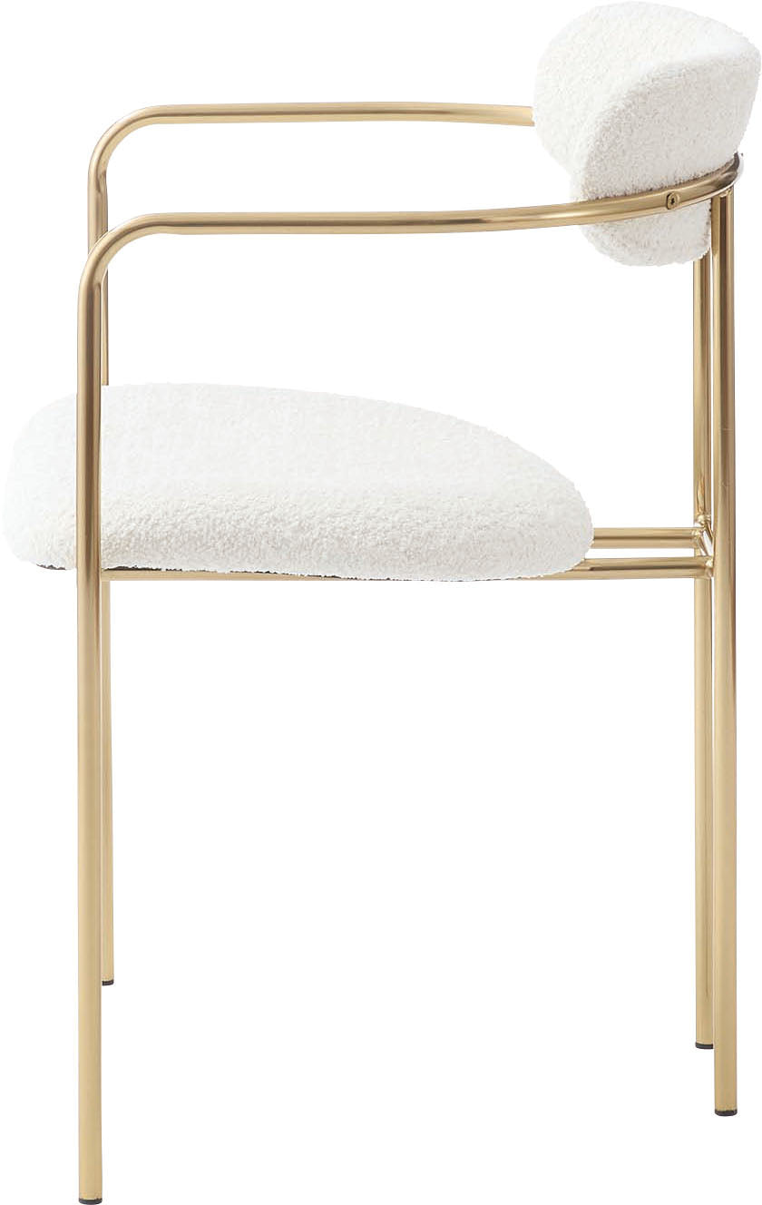 Lisse Arm Chair IV / リス アームチェア アイボリー