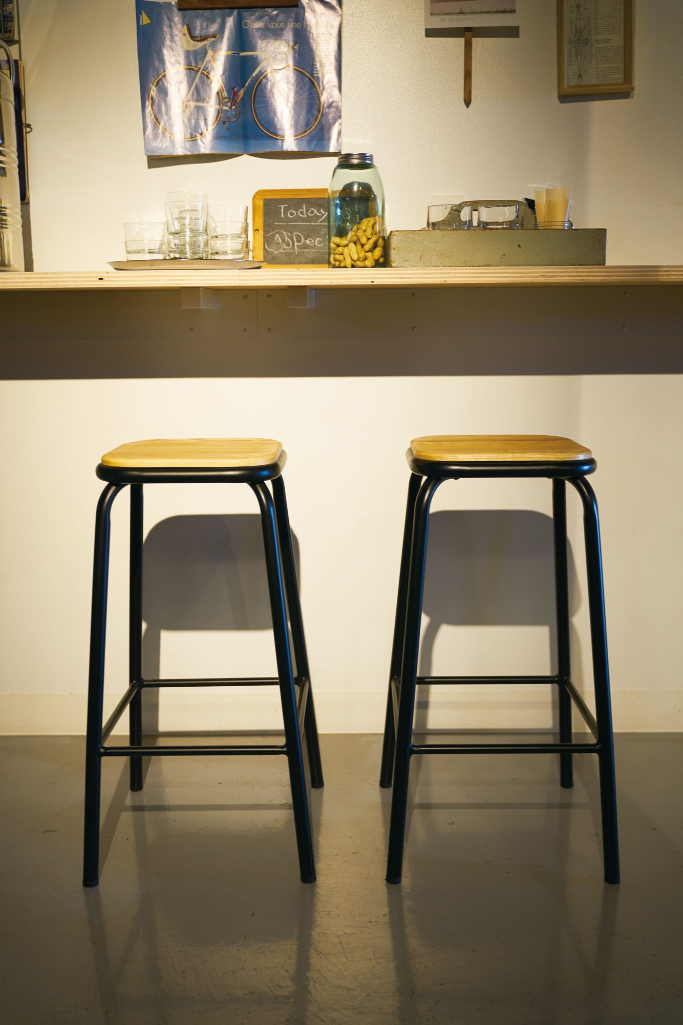 Bruto High Stool SV / ブルート ハイスツール シルバー