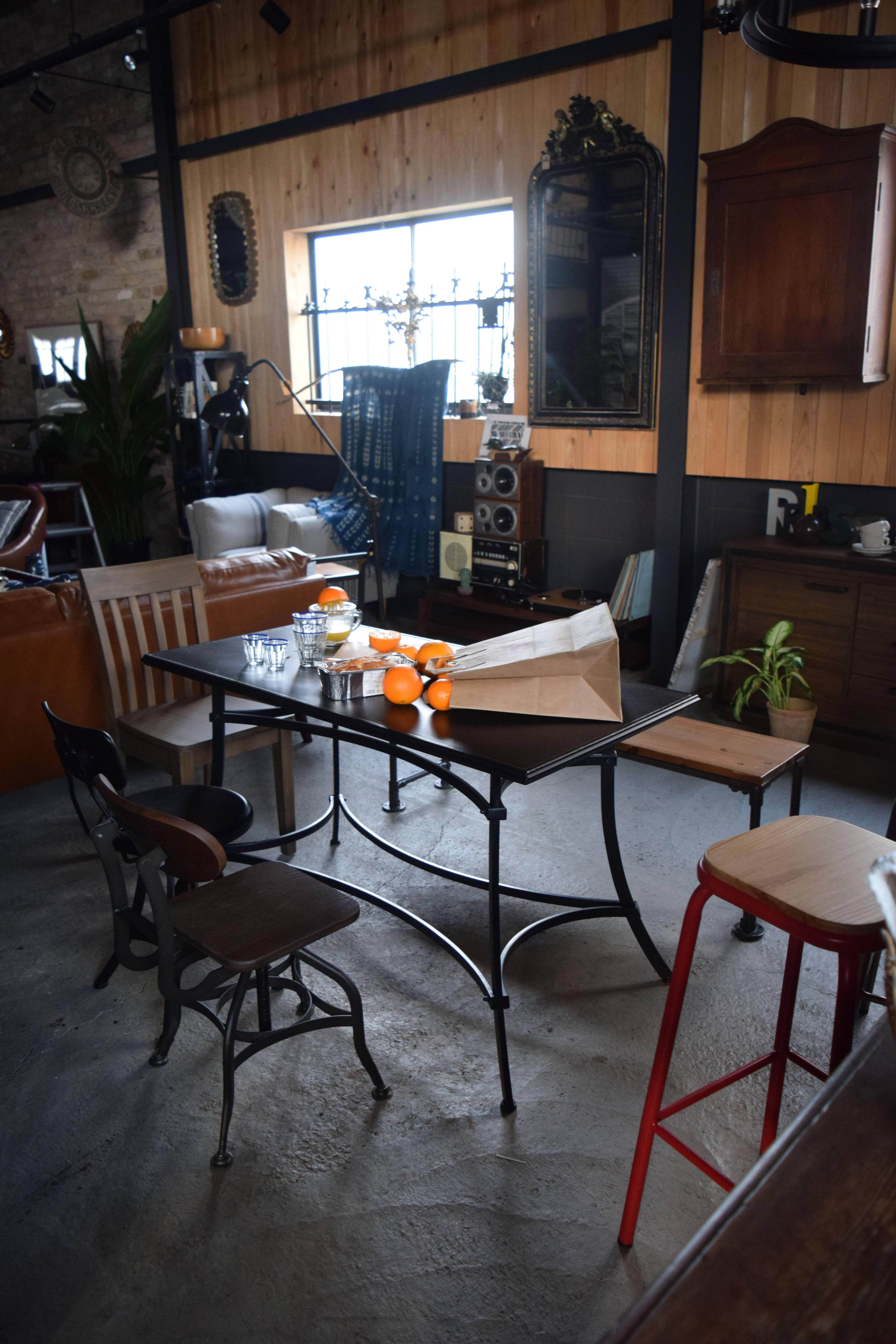 Bruto High Stool SV / ブルート ハイスツール シルバー
