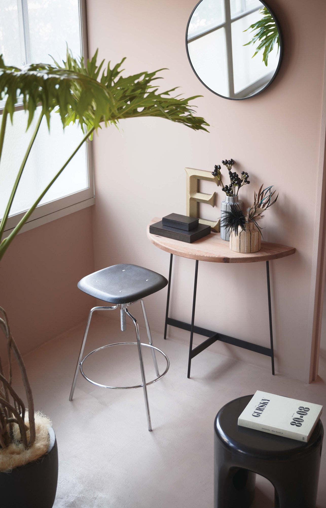 Torno High Stool BK / トルノ ハイスツール ブラック
