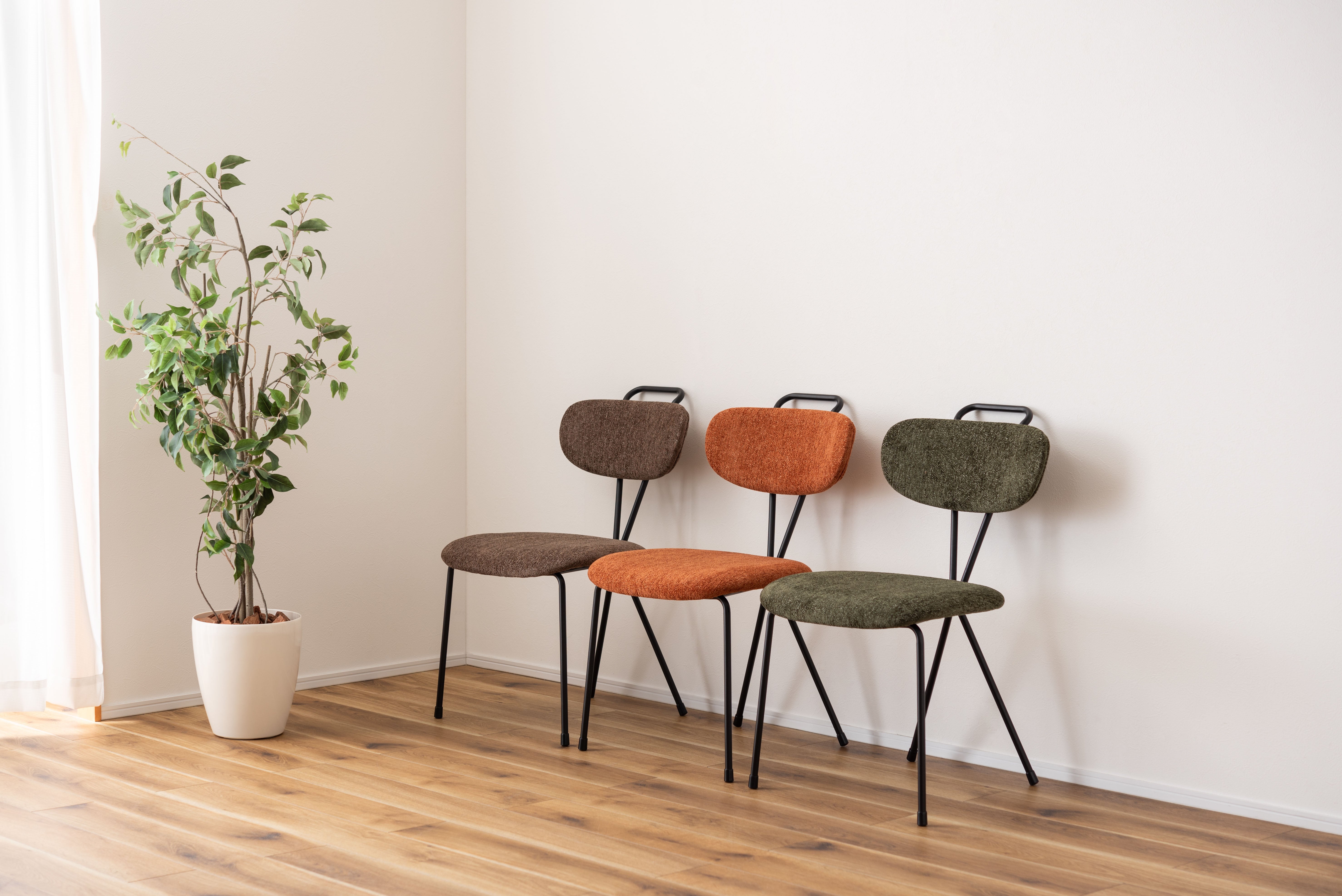Acros Chair DBR / アクロスチェア ダークブラウン
