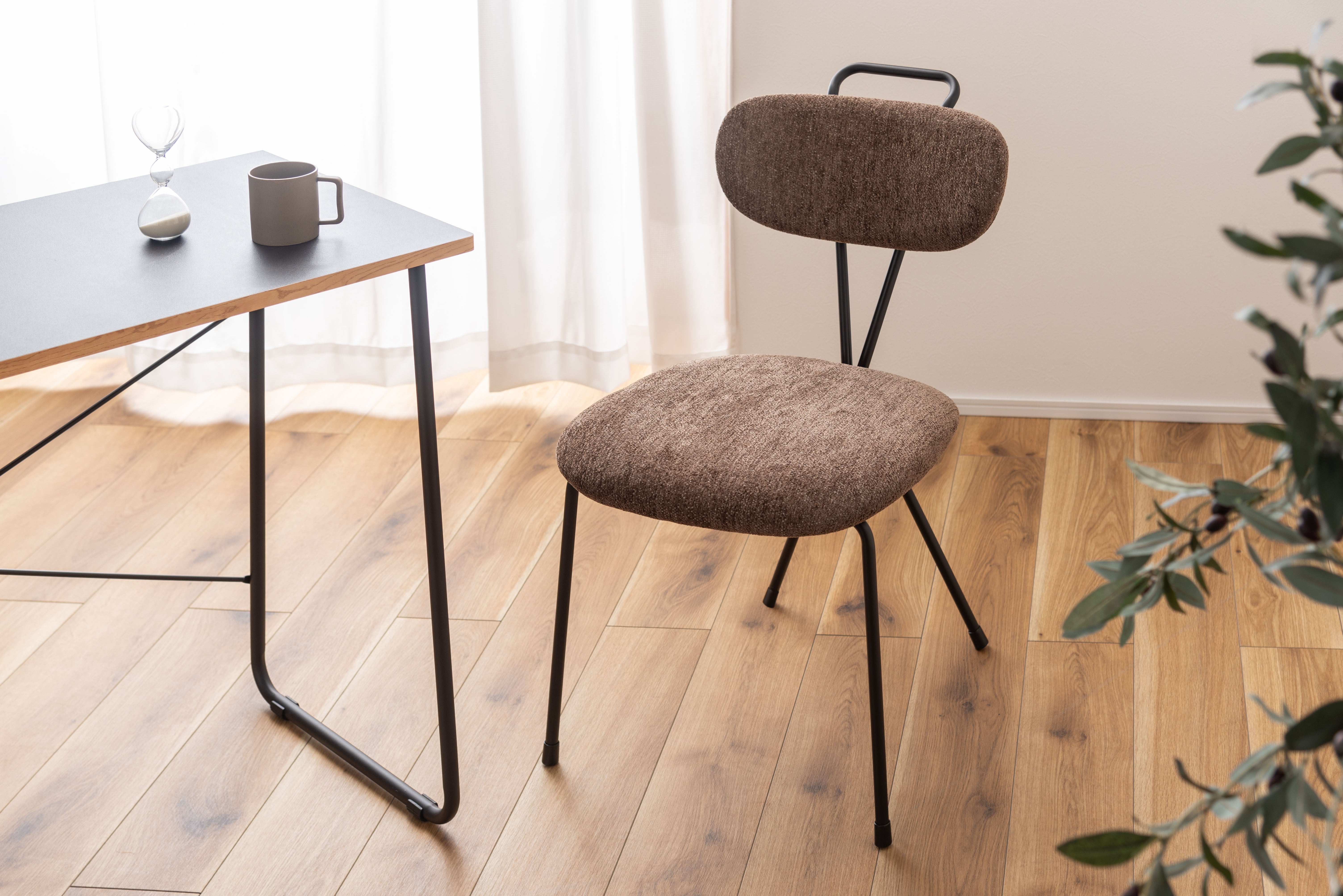 Acros Chair DBR / アクロスチェア ダークブラウン