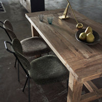 Acros Chair DBR / アクロスチェア ダークブラウン