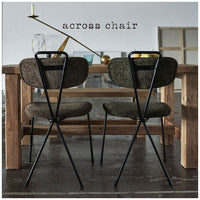 Acros Chair DBR / アクロスチェア ダークブラウン