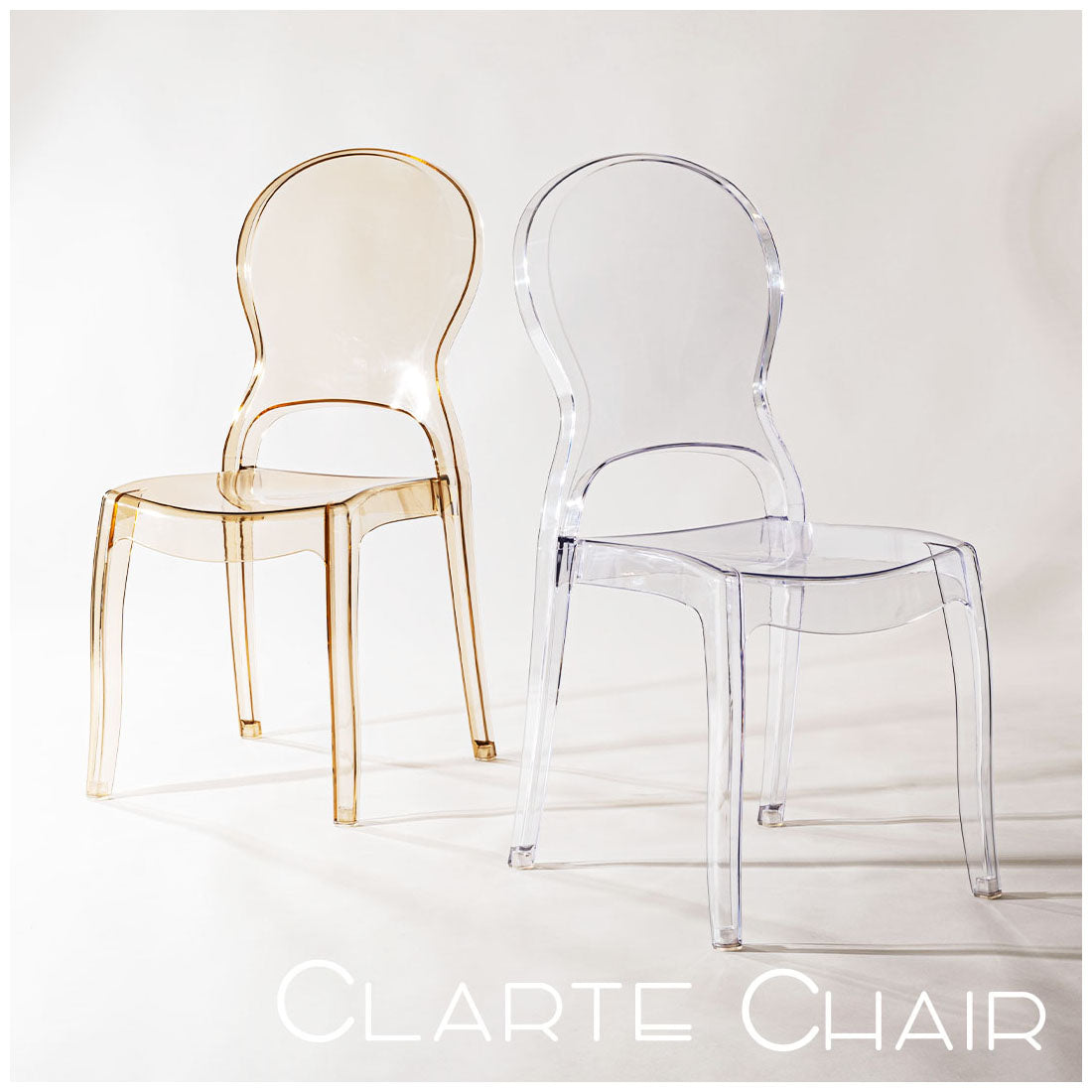 Clarté Chair CL / クラルテチェア クリア