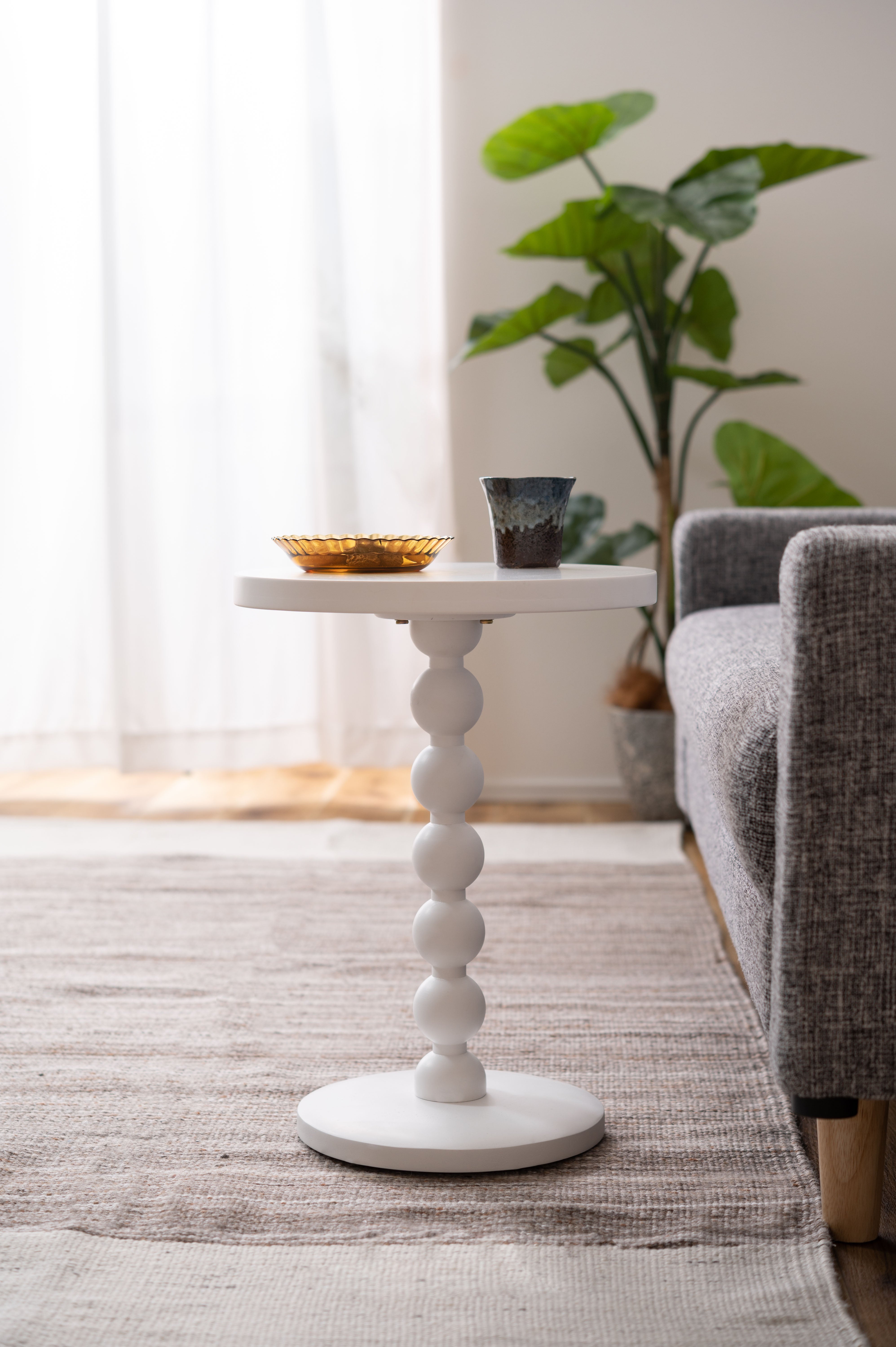 Pallo Side Table WH / パロ サイドテーブル ホワイト