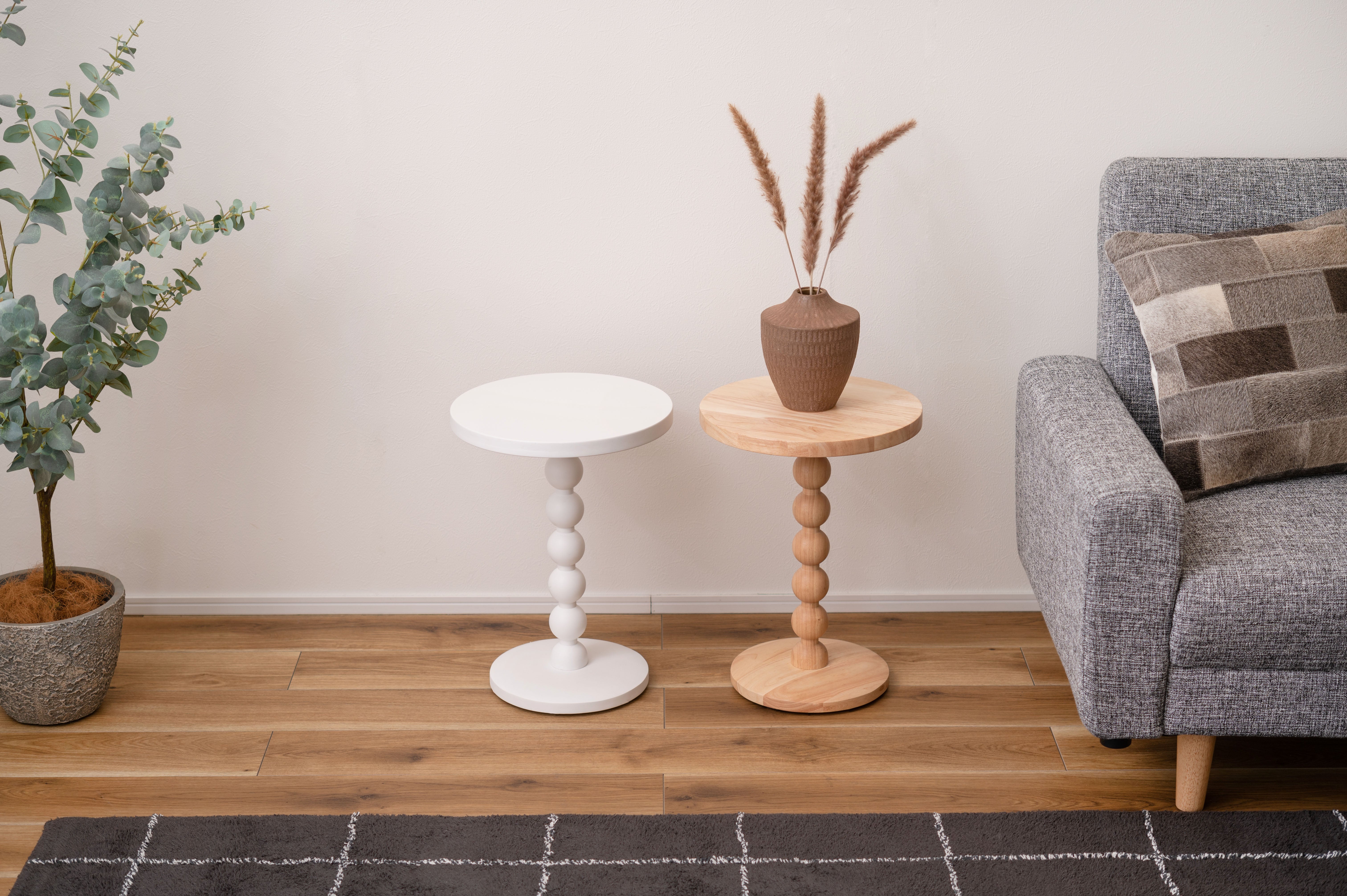 Pallo Side Table WH / パロ サイドテーブル ホワイト