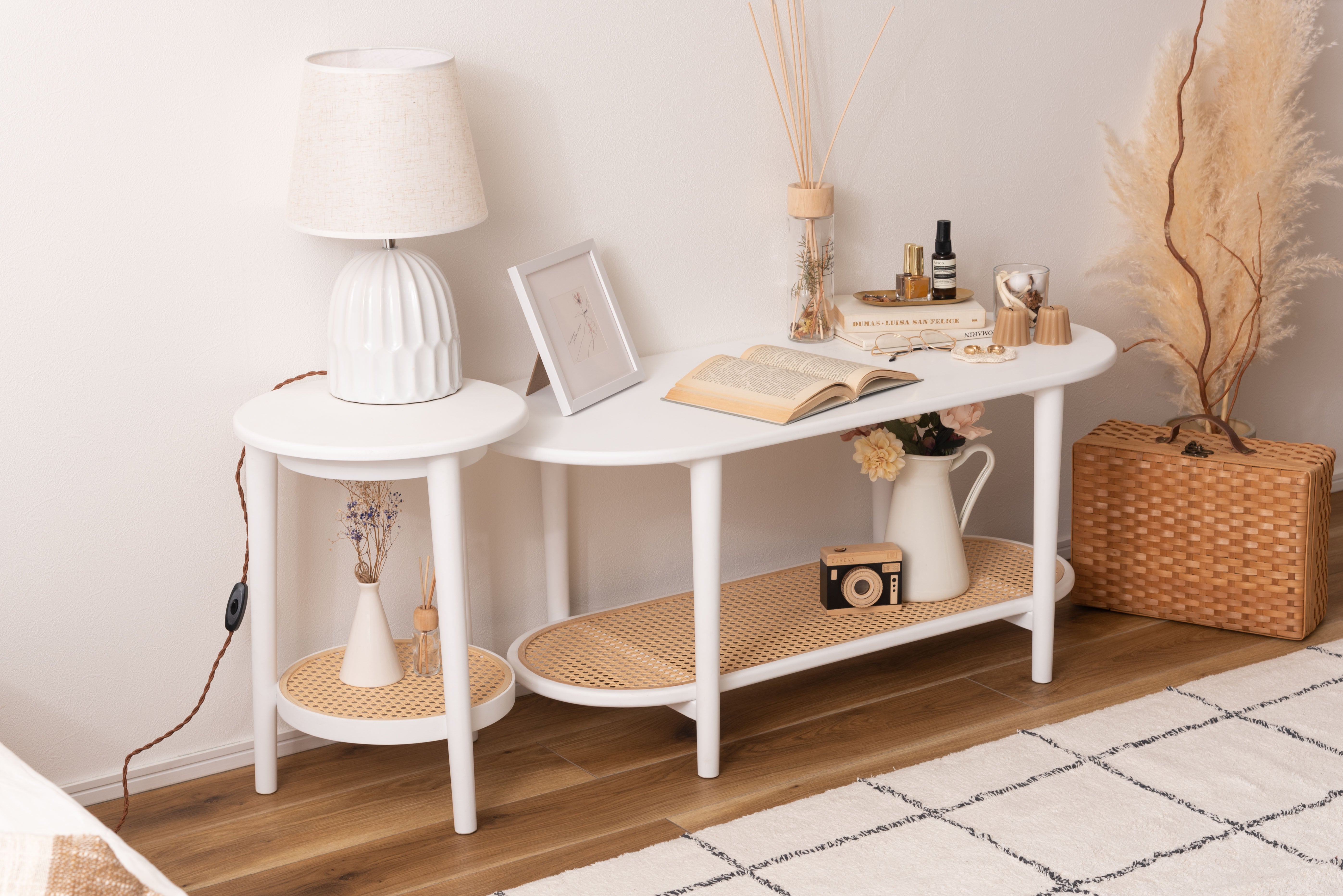 Arco Side Table WH / アルコ サイドテーブル ホワイト
