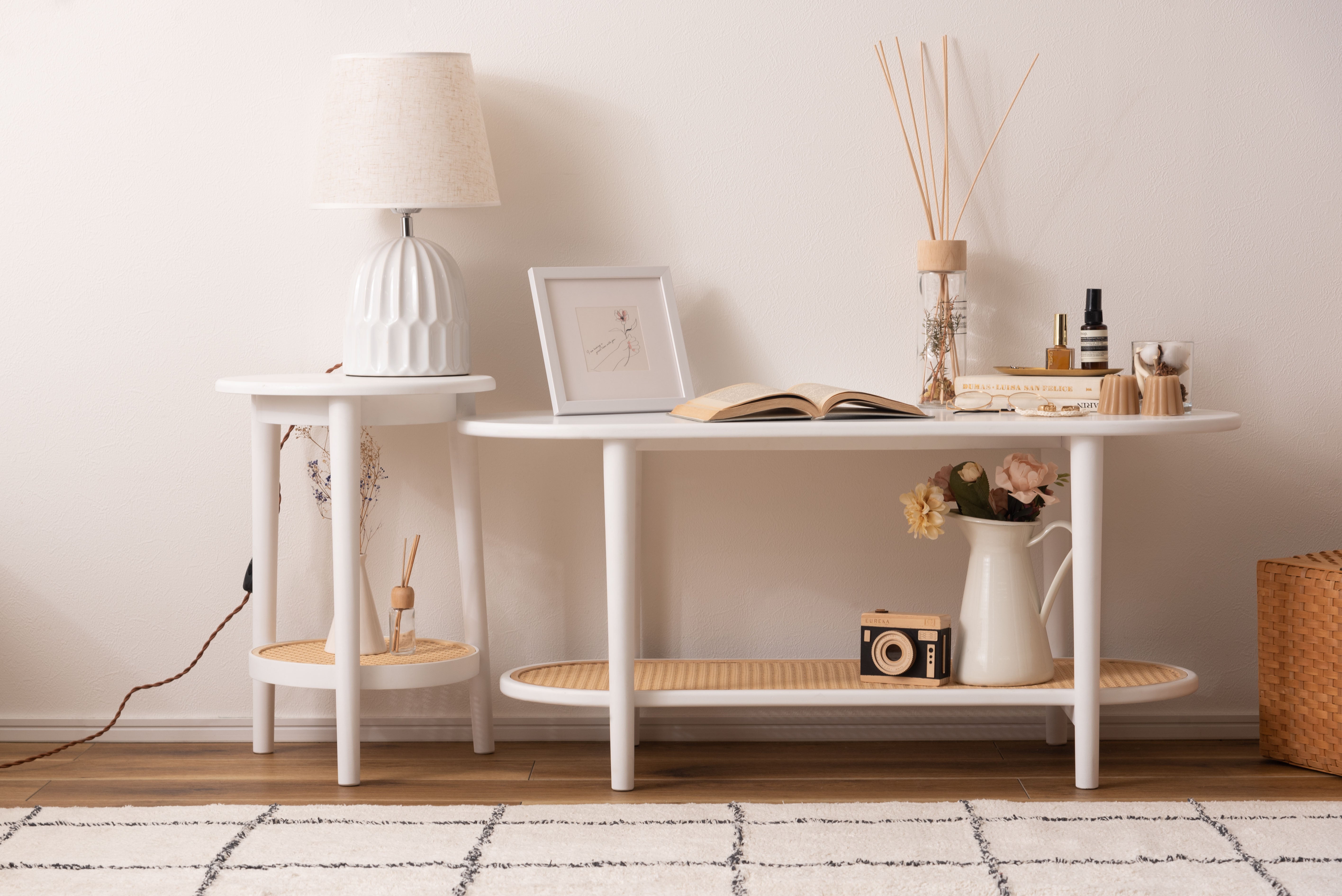 Arco Side Table WH / アルコ サイドテーブル ホワイト