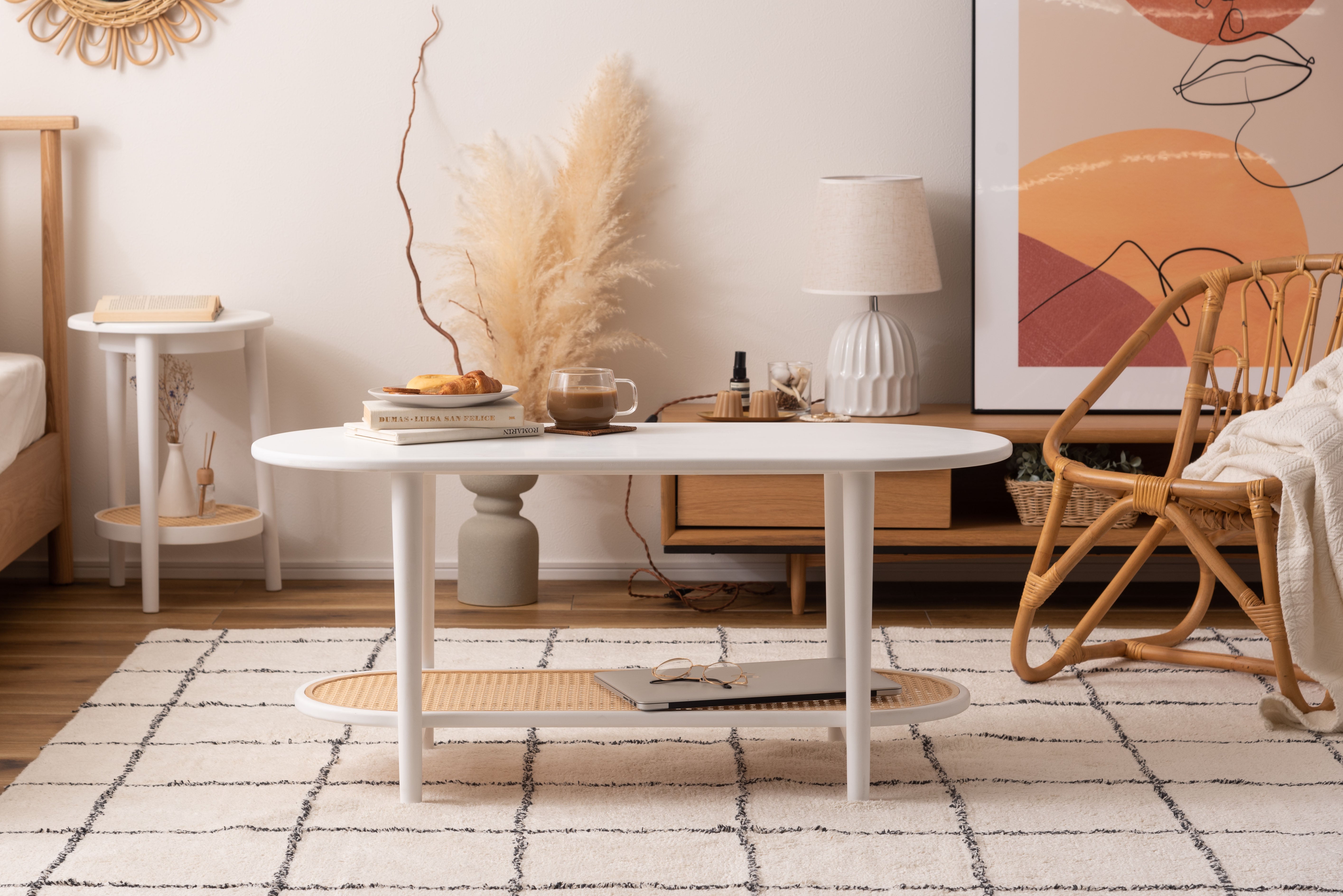 Arco Center Table WH / アルコ センターテーブル ホワイト