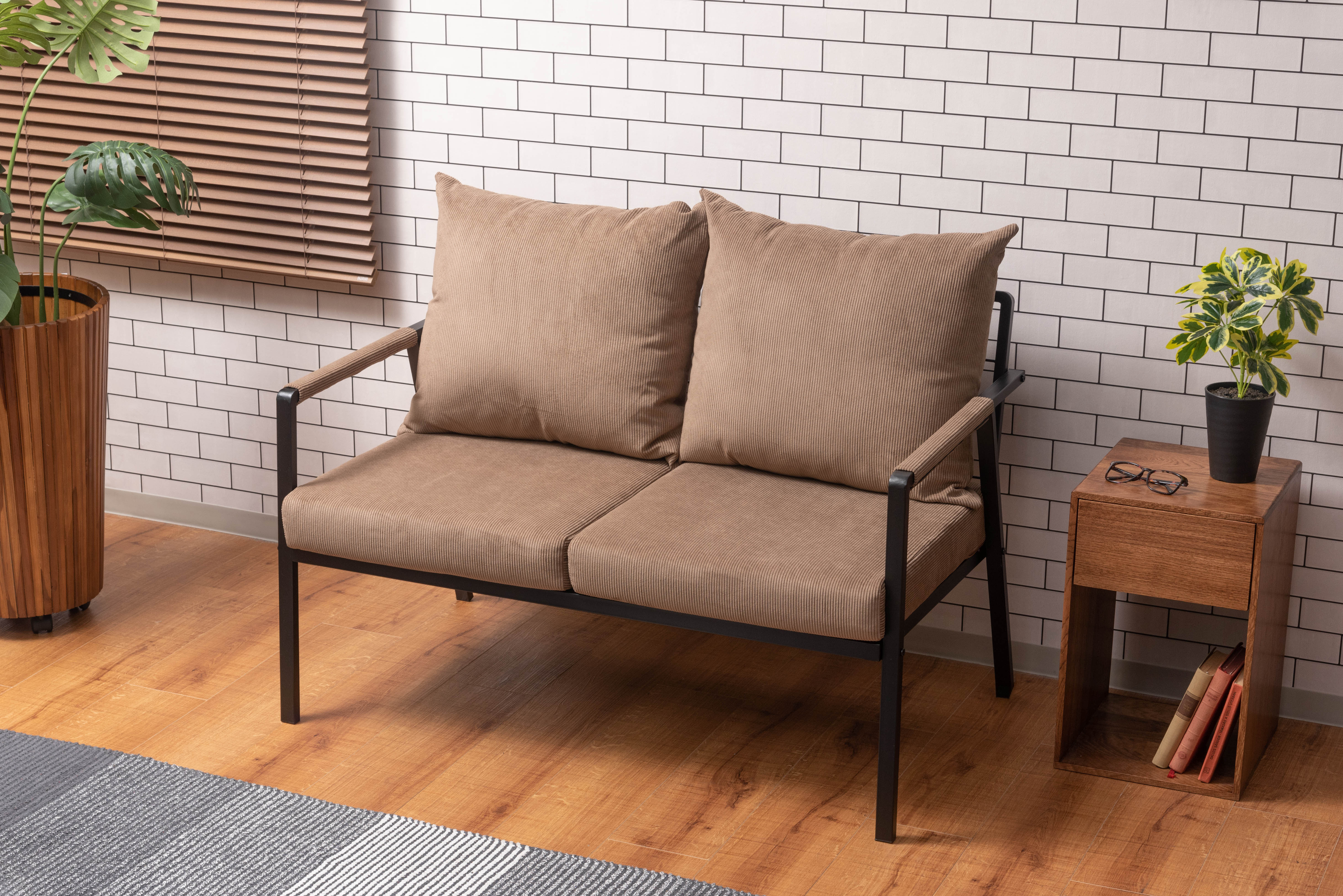 Platt 2P Sofa BE / プラット 2P ソファ ベージュ