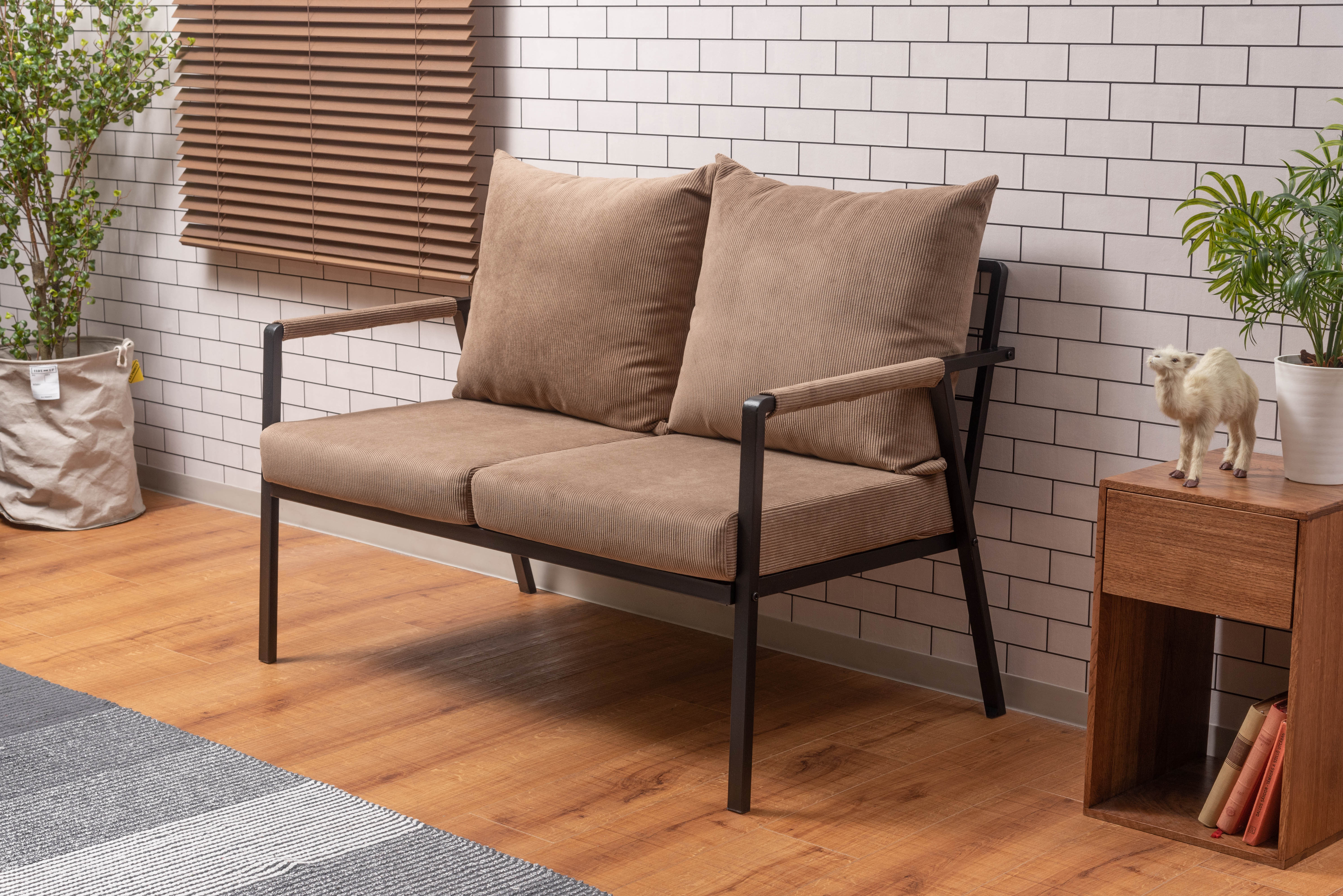 Platt 2P Sofa BE / プラット 2P ソファ ベージュ