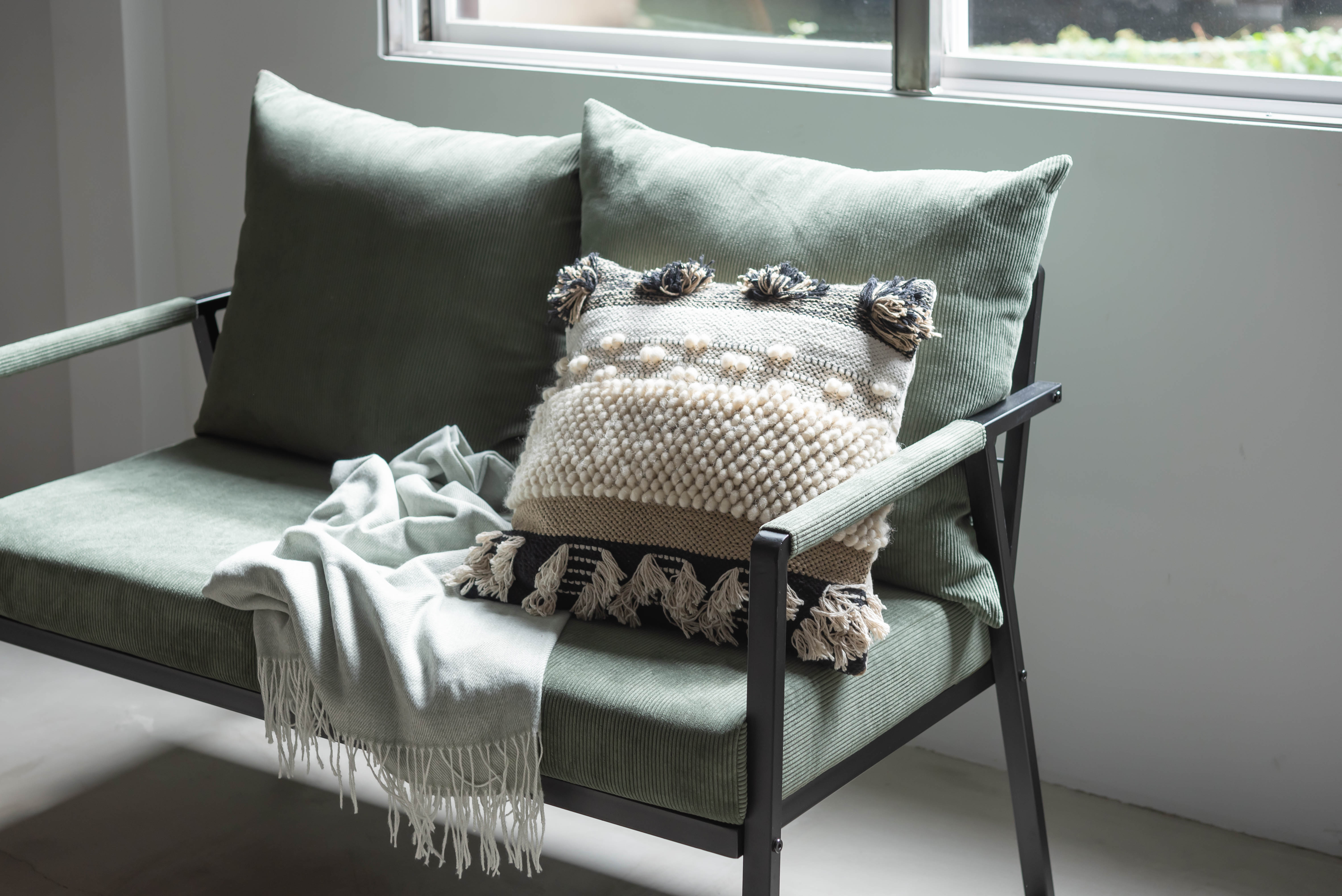 Platt 2P Sofa GR / プラット 2P ソファ グリーン