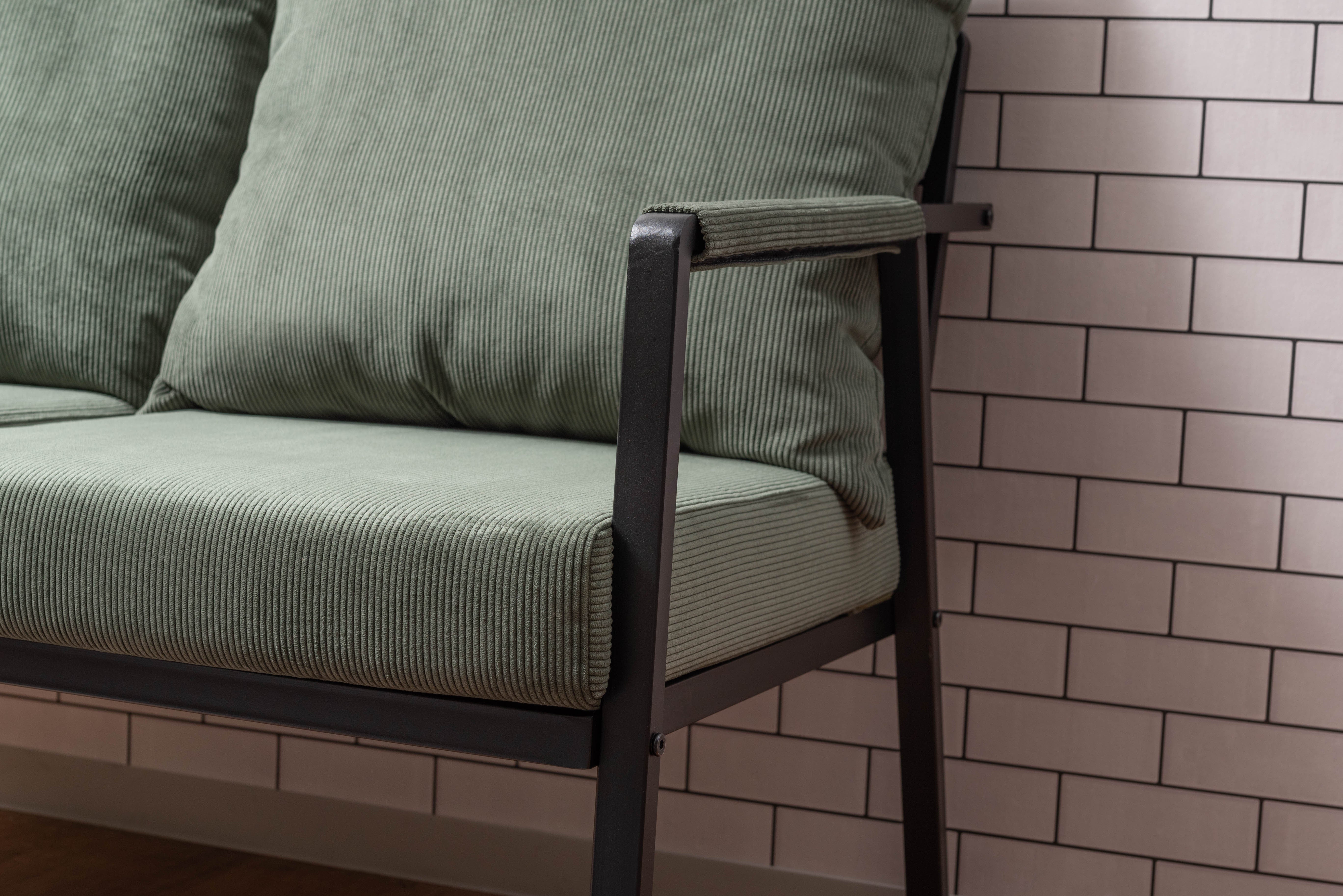 Platt 2P Sofa GR / プラット 2P ソファ グリーン