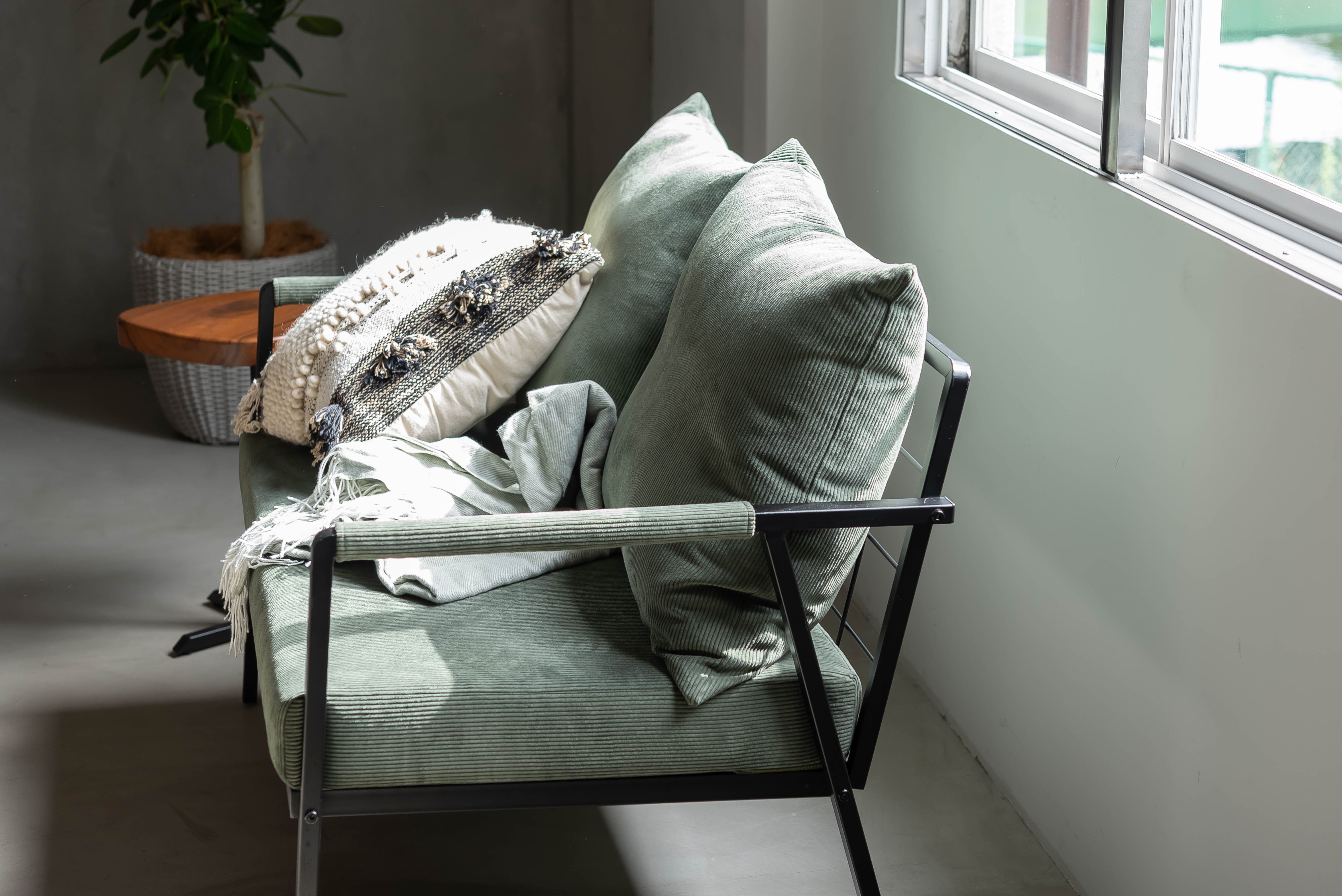 Platt 2P Sofa GR / プラット 2P ソファ グリーン