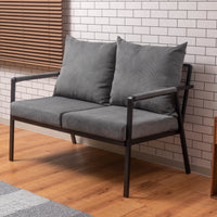 Platt 2P Sofa GY / プラット 2P ソファ グレー