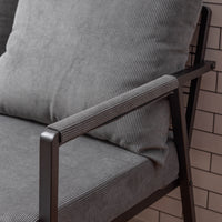 Platt 2P Sofa GY / プラット 2P ソファ グレー