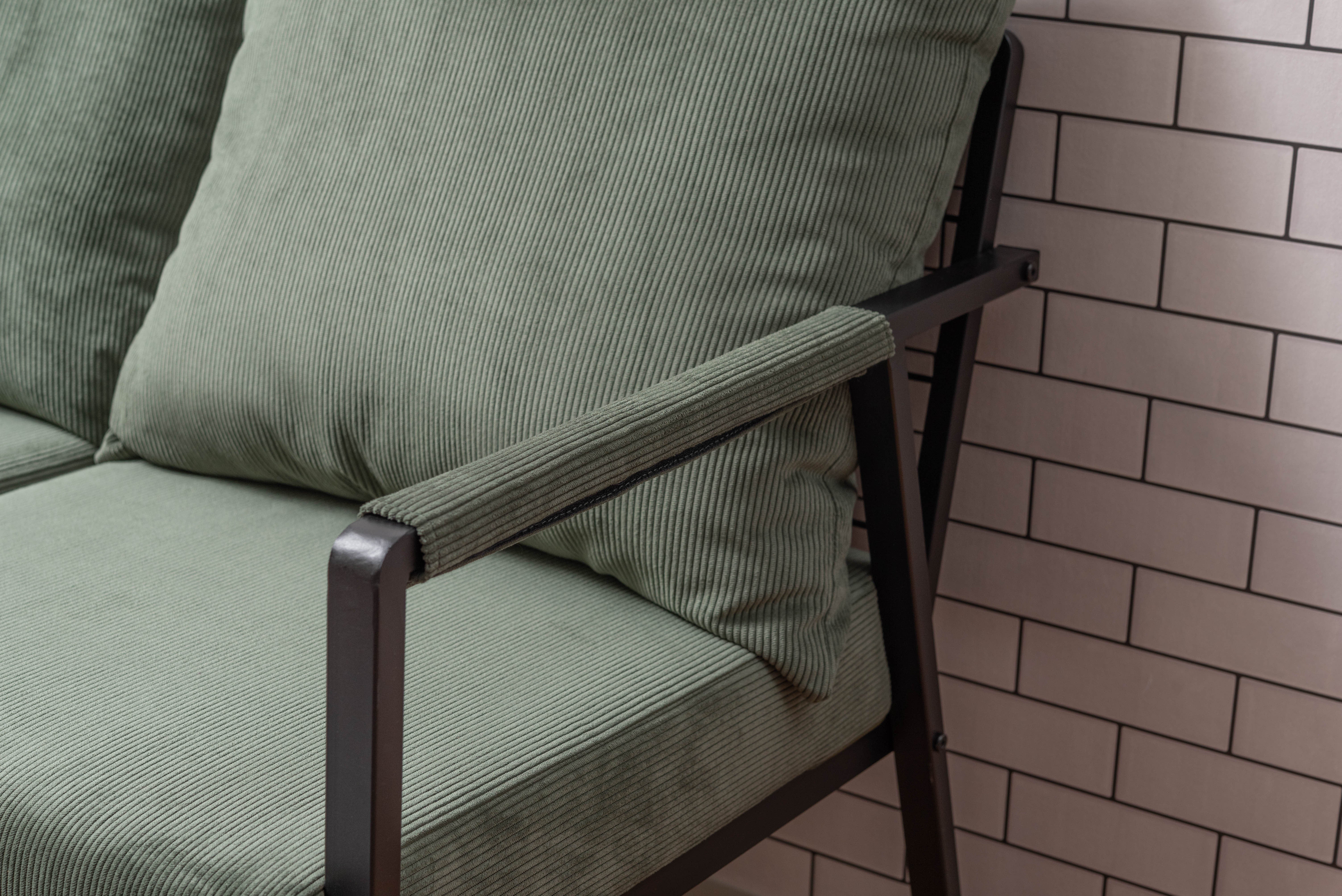 Platt 3P Sofa GR / プラット 3P ソファ グリーン