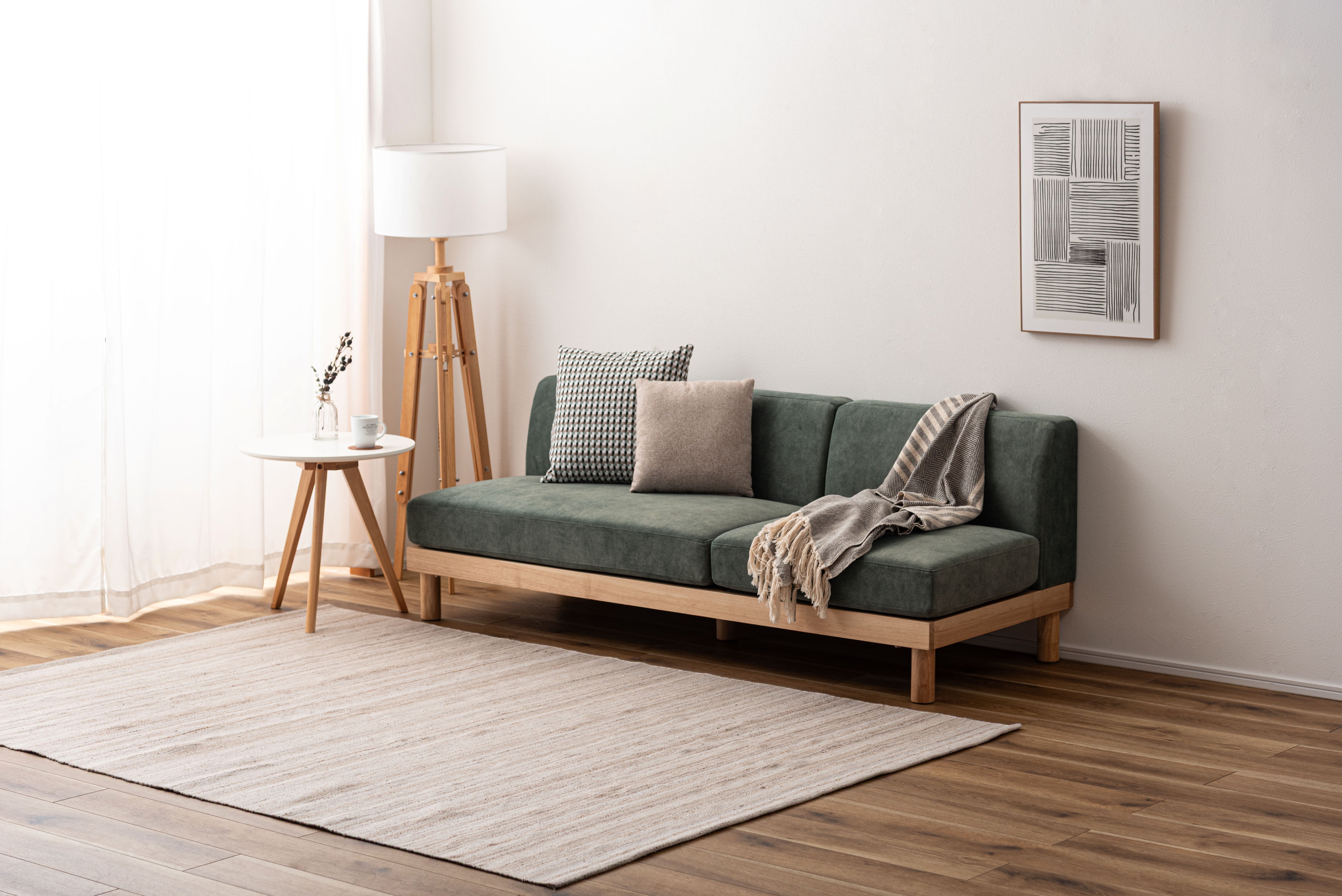 Calmo Sofa GR / カルモ ソファ グリーン