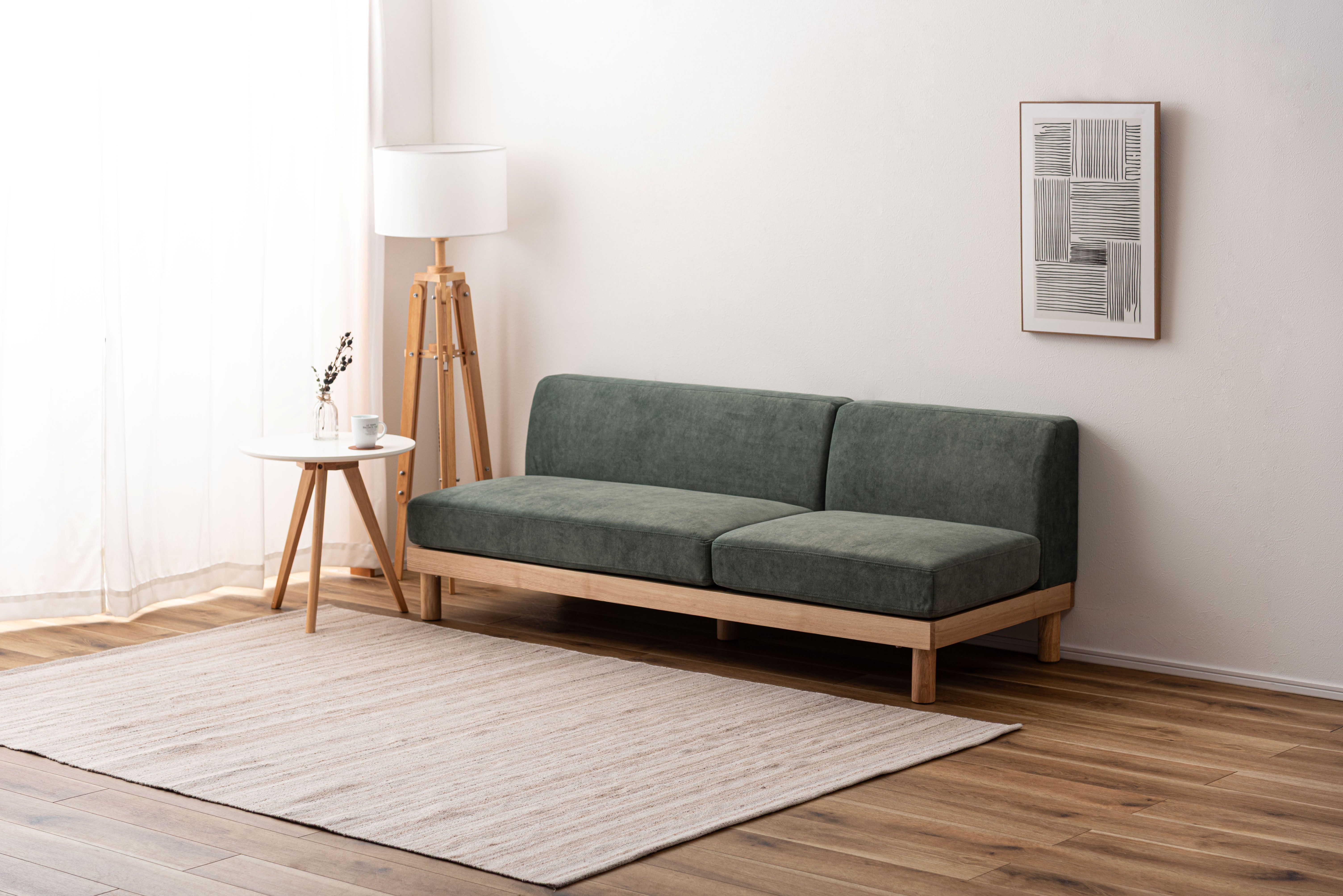 Calmo Sofa GR / カルモ ソファ グリーン