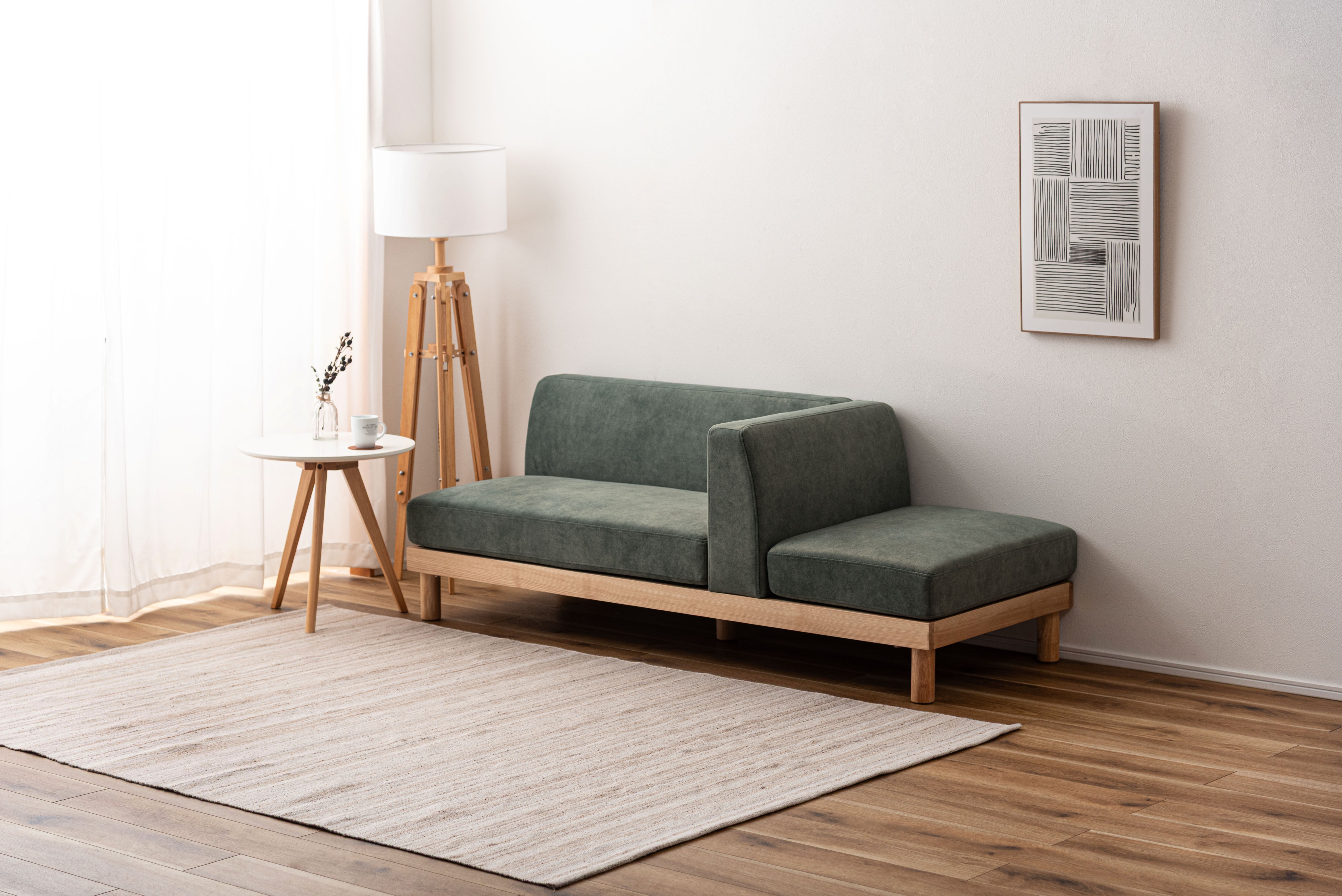 Calmo Sofa GR / カルモ ソファ グリーン