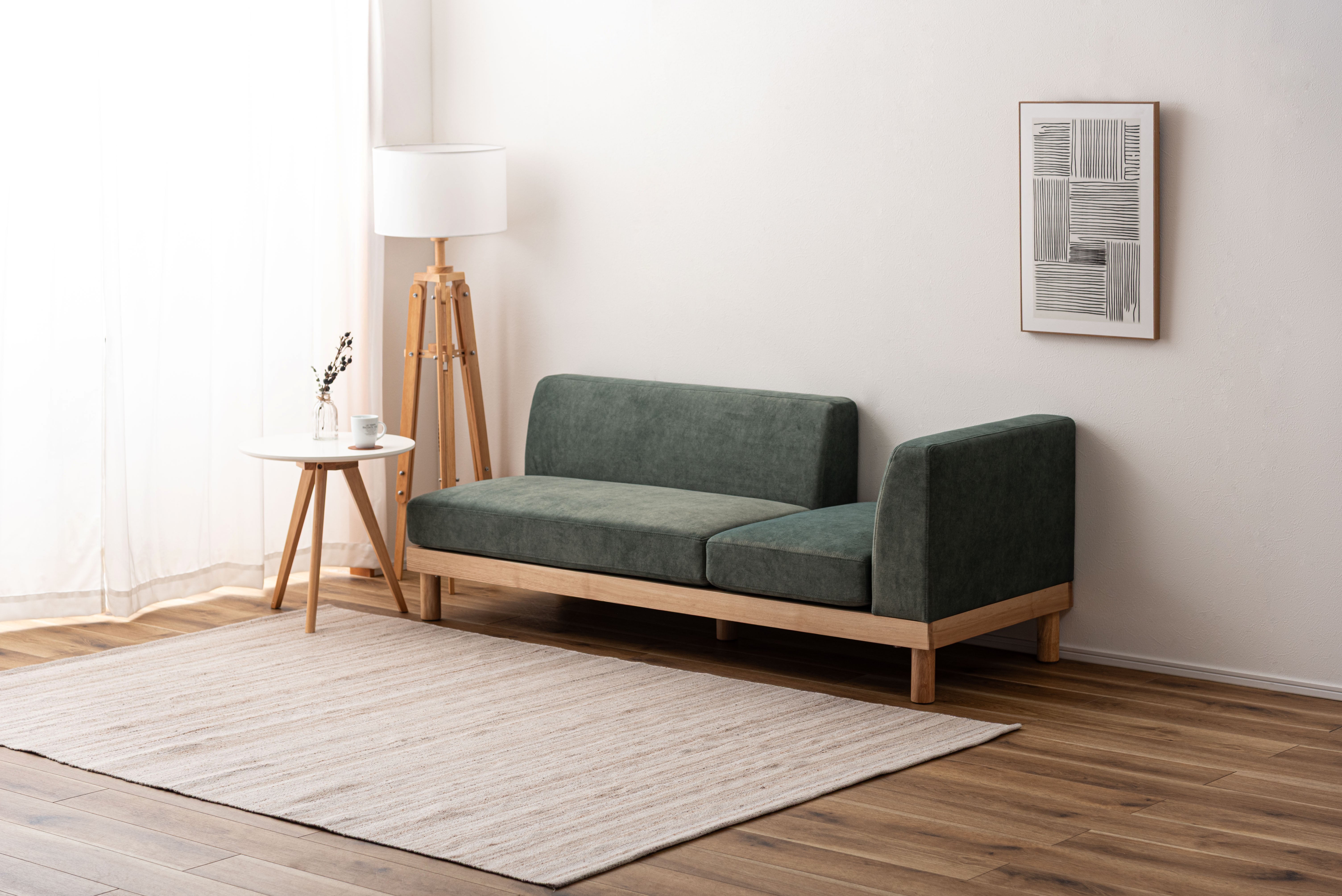 Calmo Sofa GR / カルモ ソファ グリーン