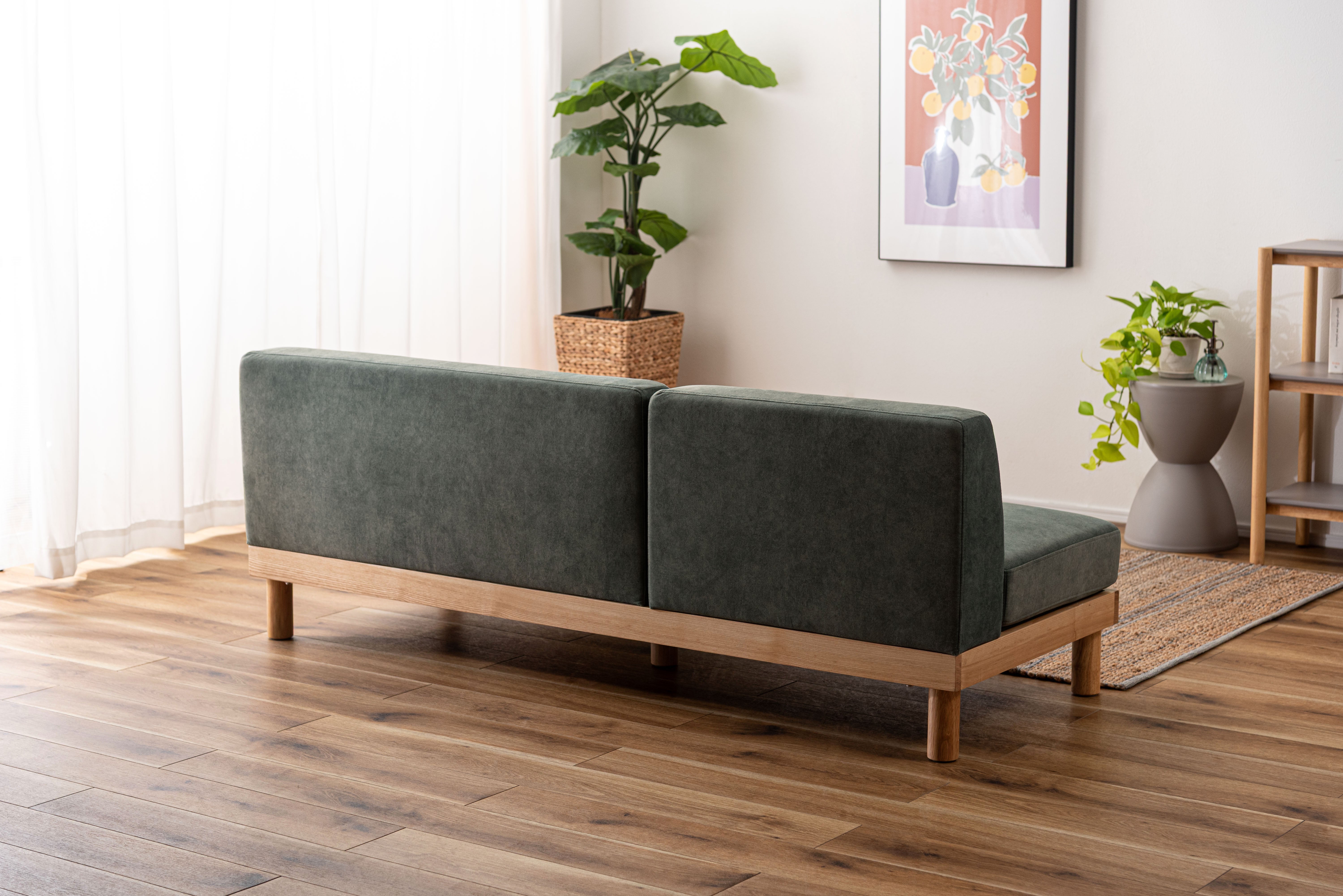 Calmo Sofa GR / カルモ ソファ グリーン
